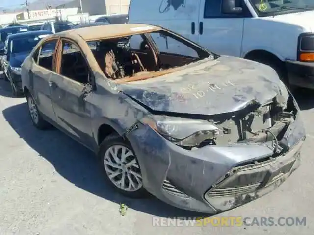 1 Photograph of a damaged car 5YFBURHE2KP915149 TOYOTA COROLLA 2019