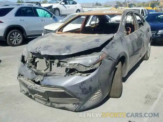 2 Photograph of a damaged car 5YFBURHE2KP915149 TOYOTA COROLLA 2019