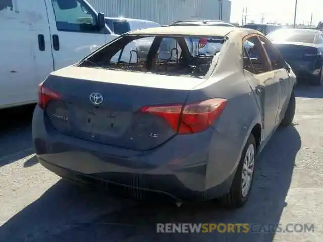 4 Photograph of a damaged car 5YFBURHE2KP915149 TOYOTA COROLLA 2019