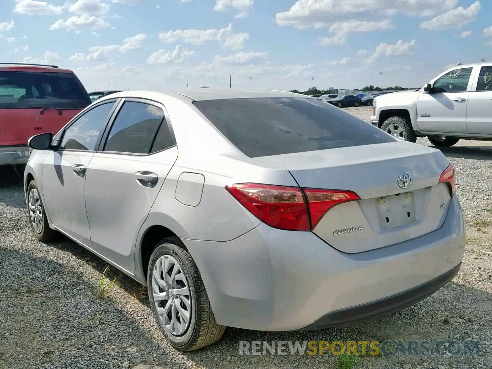 3 Photograph of a damaged car 5YFBURHE2KP915443 TOYOTA COROLLA 2019