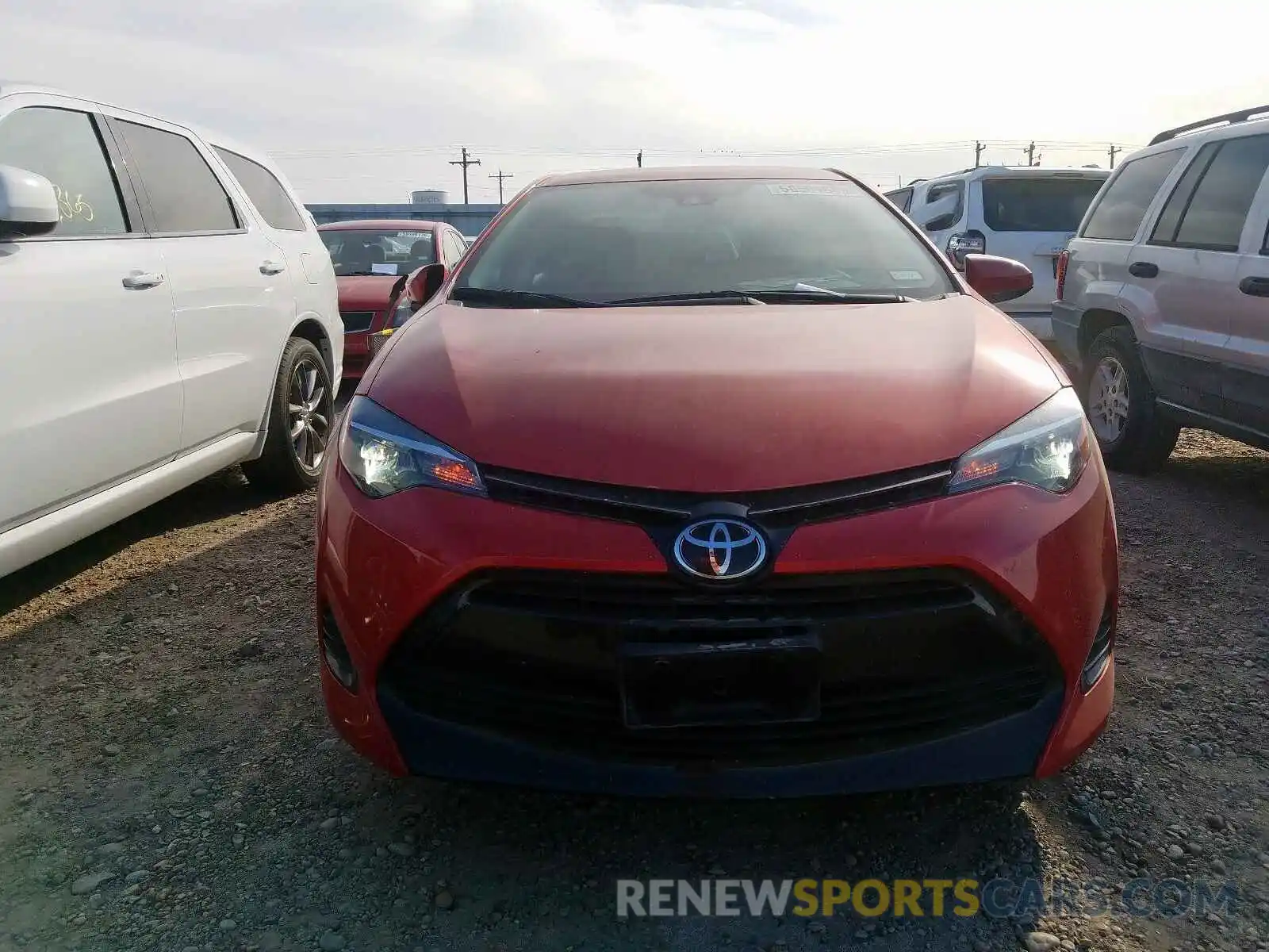 9 Photograph of a damaged car 5YFBURHE2KP915992 TOYOTA COROLLA 2019