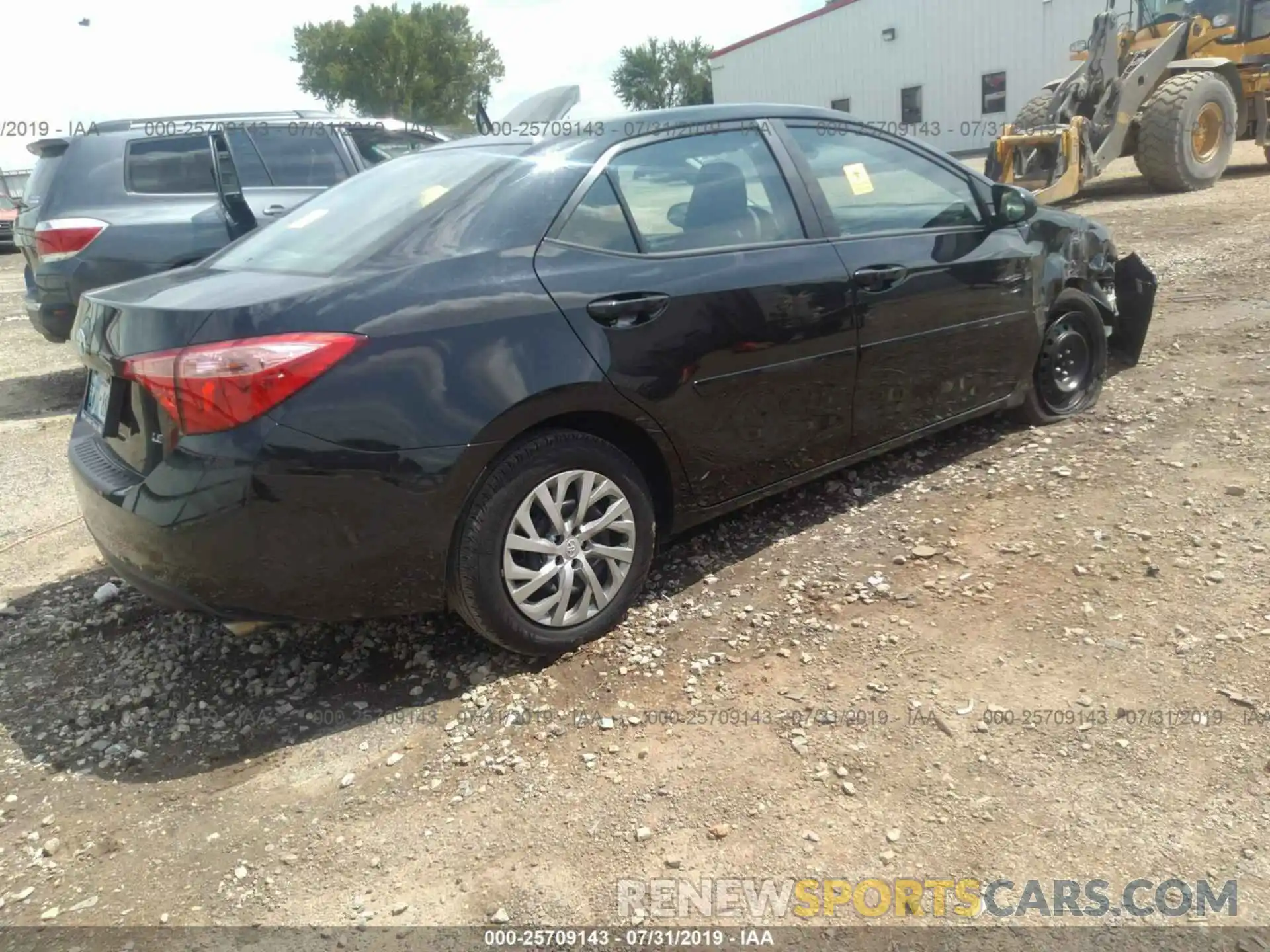 4 Photograph of a damaged car 5YFBURHE2KP916026 TOYOTA COROLLA 2019