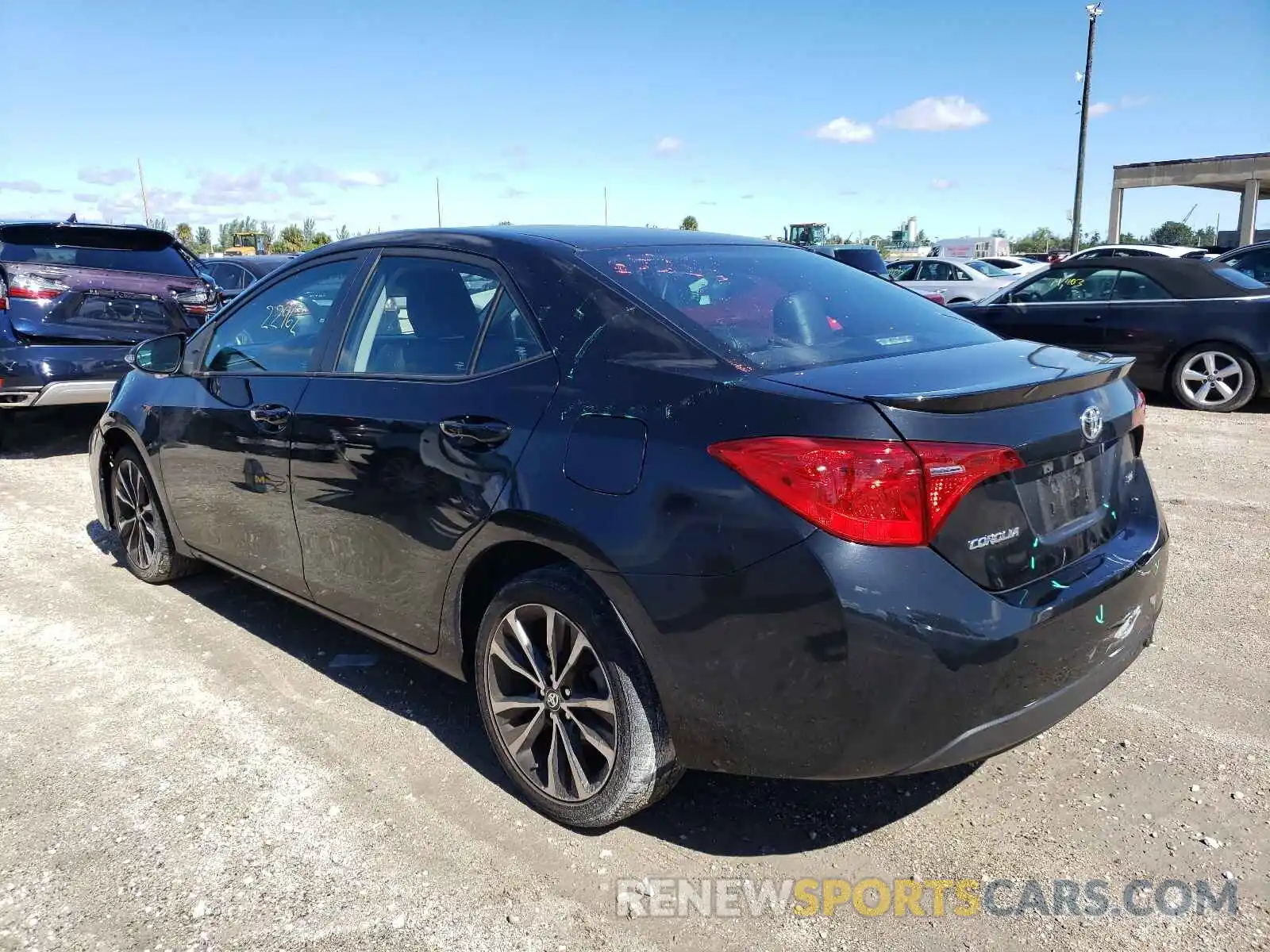 3 Photograph of a damaged car 5YFBURHE2KP916088 TOYOTA COROLLA 2019