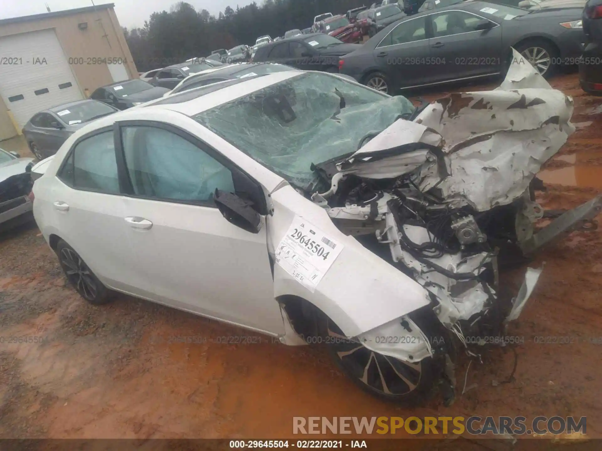 1 Photograph of a damaged car 5YFBURHE2KP916138 TOYOTA COROLLA 2019