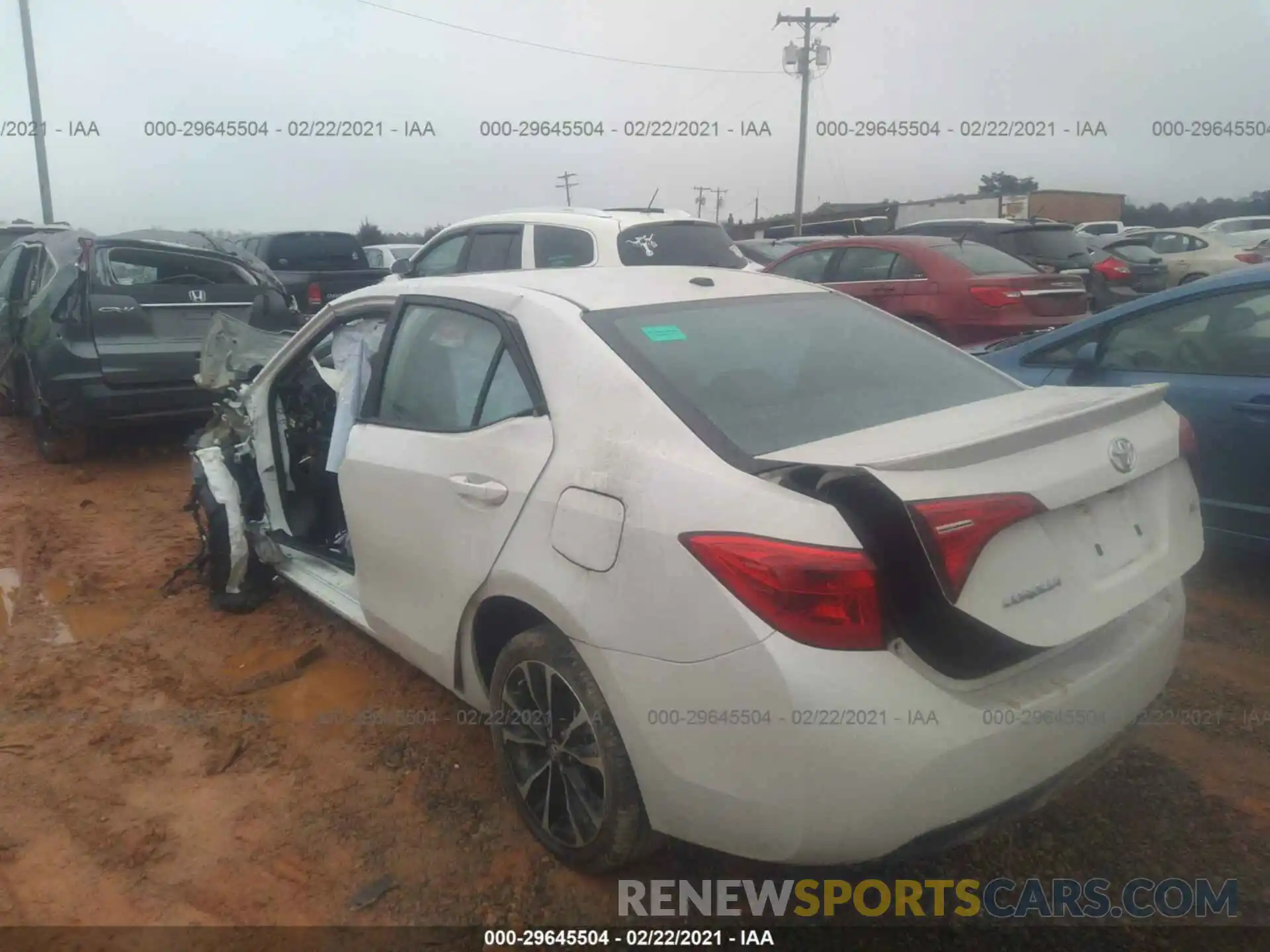 3 Photograph of a damaged car 5YFBURHE2KP916138 TOYOTA COROLLA 2019