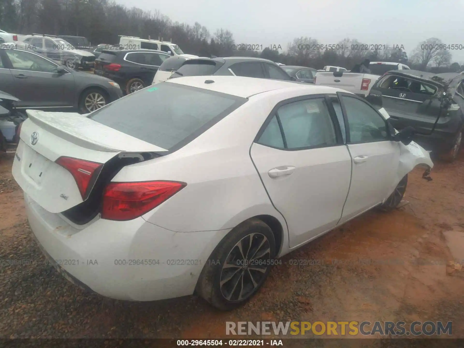 4 Photograph of a damaged car 5YFBURHE2KP916138 TOYOTA COROLLA 2019