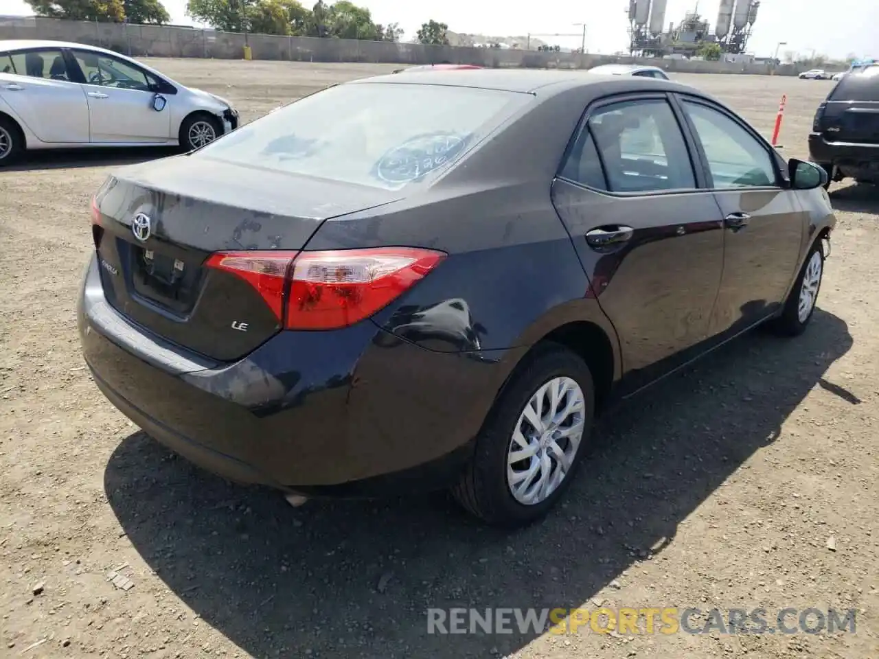 4 Photograph of a damaged car 5YFBURHE2KP916236 TOYOTA COROLLA 2019