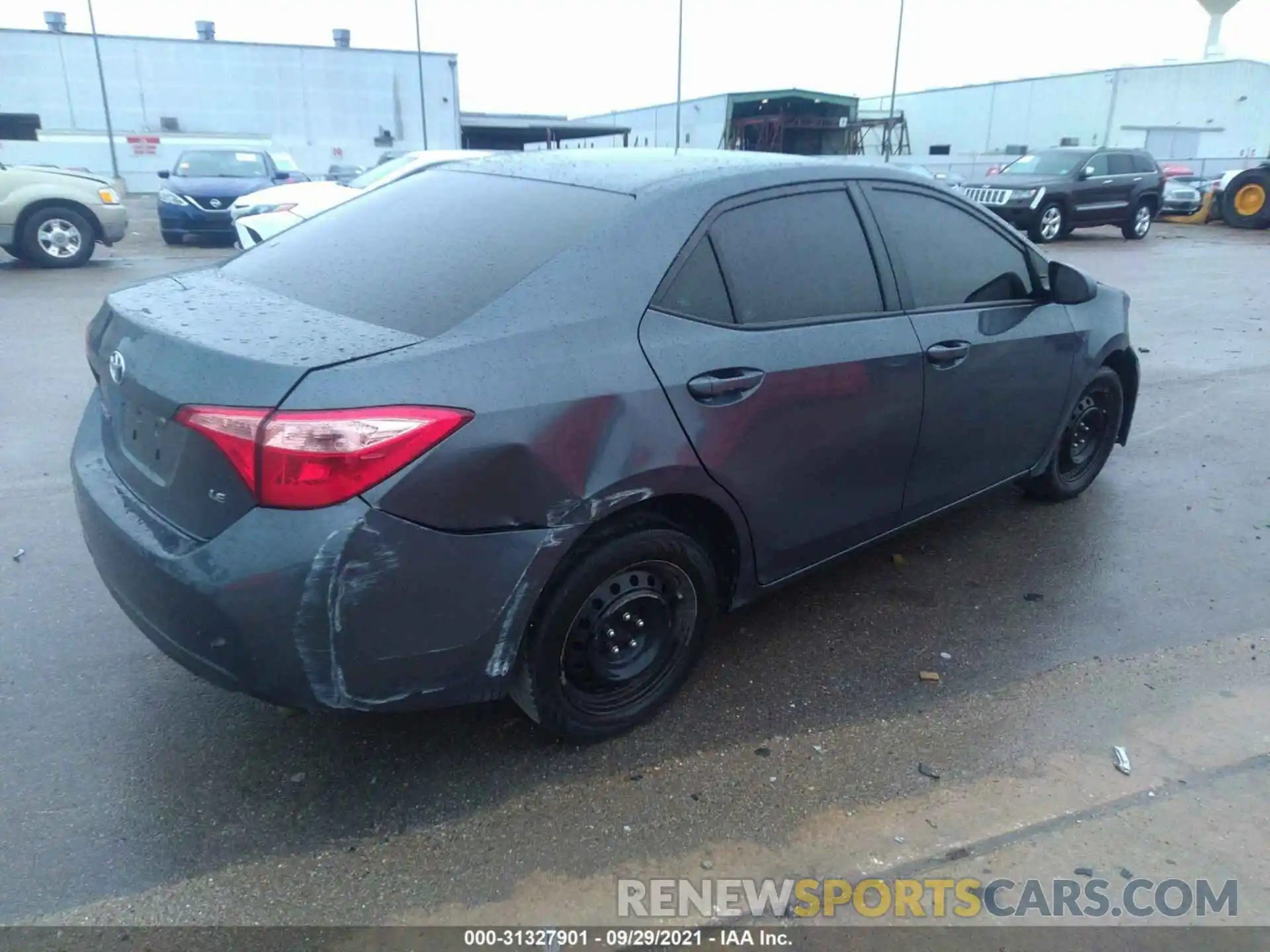 4 Photograph of a damaged car 5YFBURHE2KP916480 TOYOTA COROLLA 2019