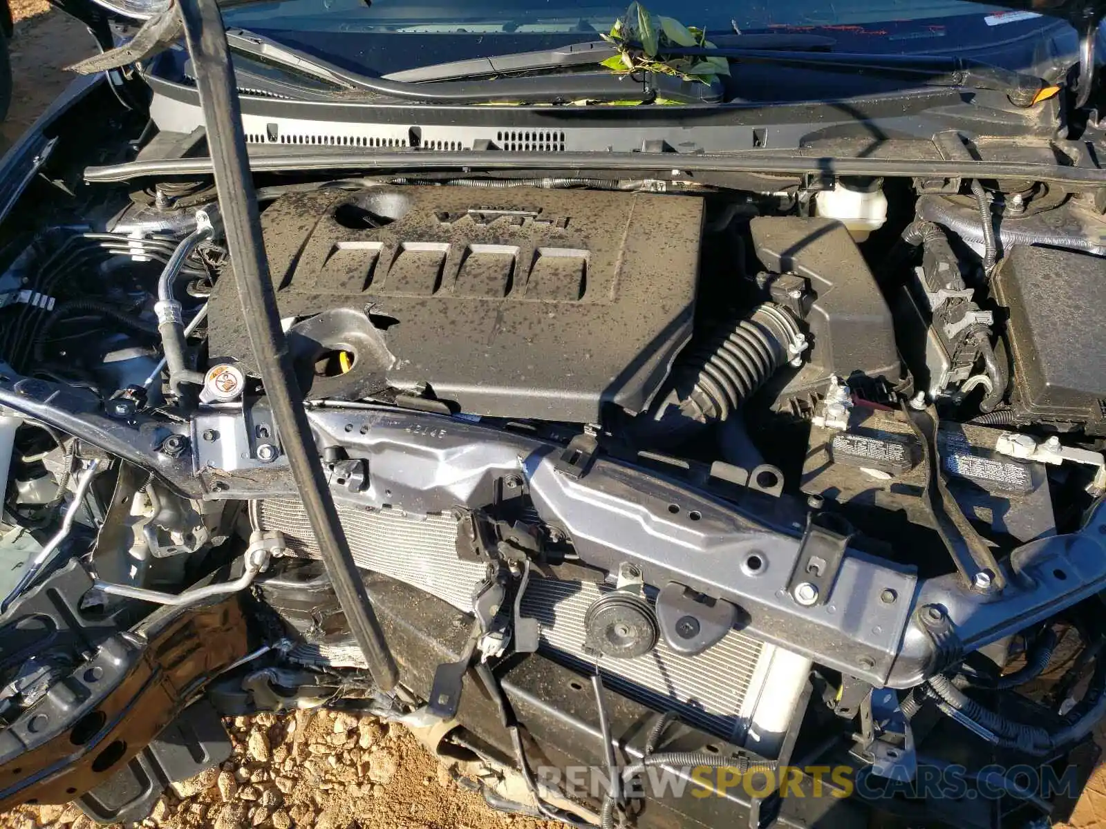 7 Photograph of a damaged car 5YFBURHE2KP917404 TOYOTA COROLLA 2019