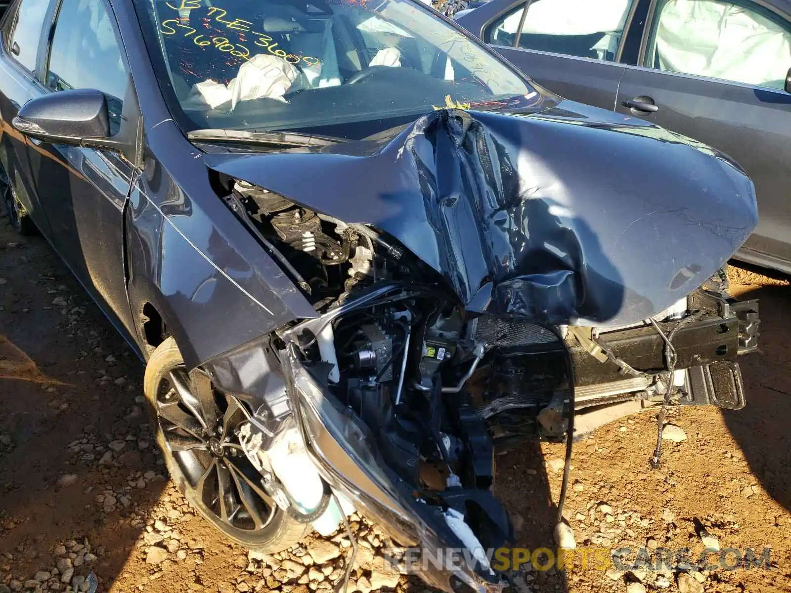 9 Фотография поврежденного автомобиля 5YFBURHE2KP917404 TOYOTA COROLLA 2019