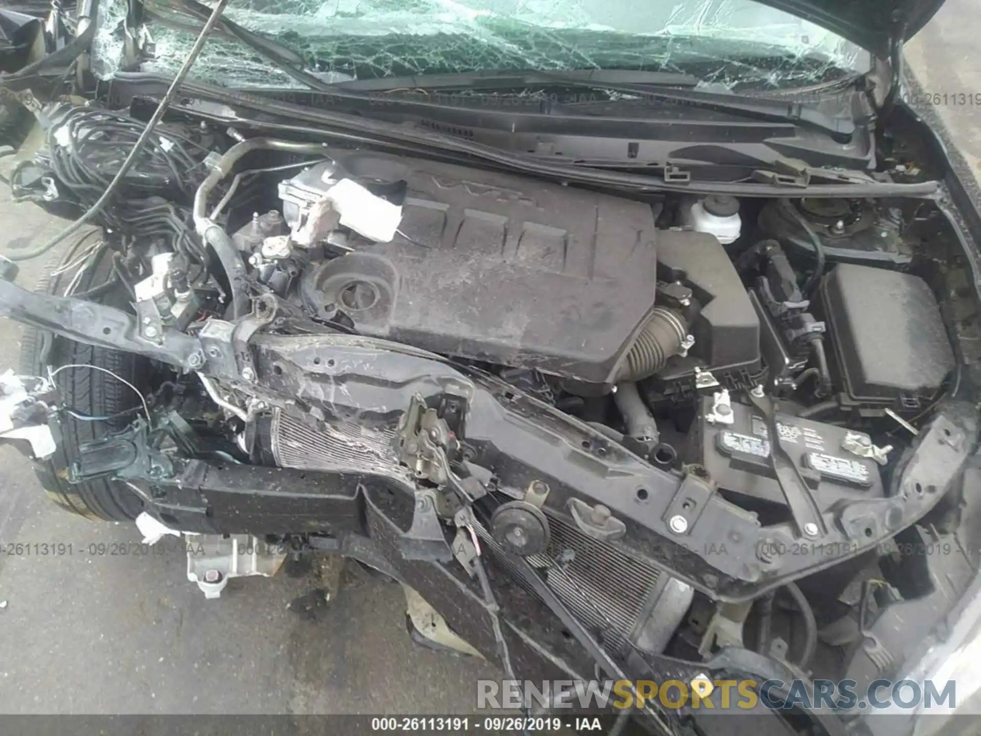 10 Photograph of a damaged car 5YFBURHE2KP917693 TOYOTA COROLLA 2019