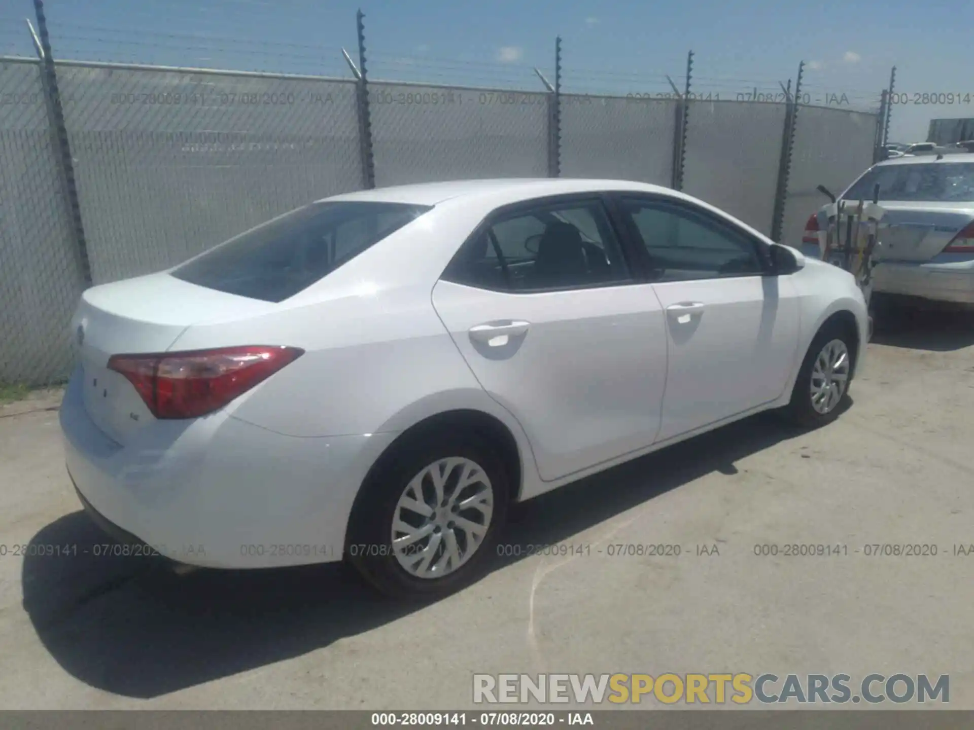 4 Photograph of a damaged car 5YFBURHE2KP917712 TOYOTA COROLLA 2019