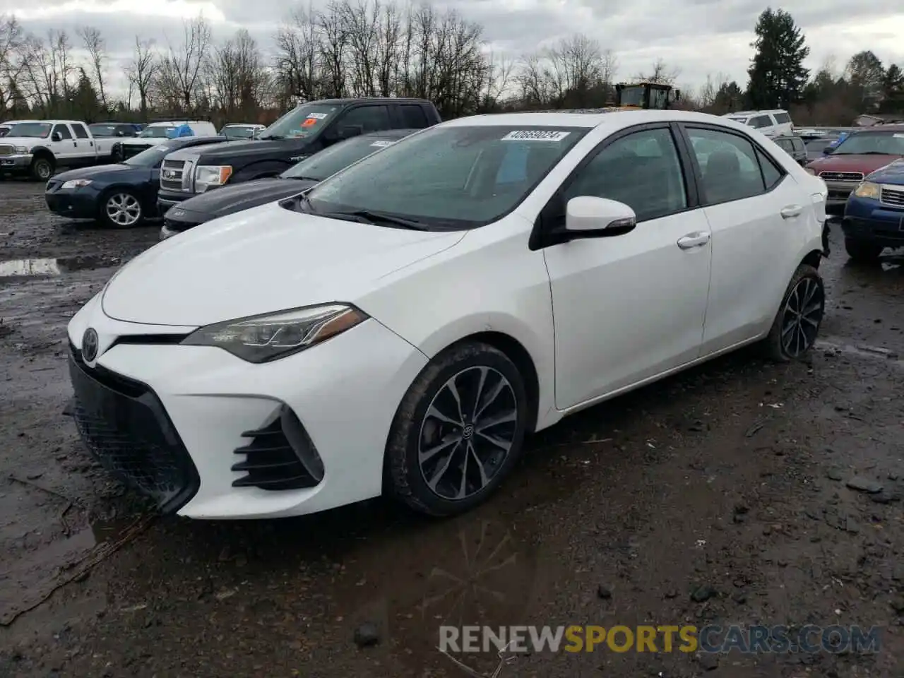 1 Photograph of a damaged car 5YFBURHE2KP917886 TOYOTA COROLLA 2019