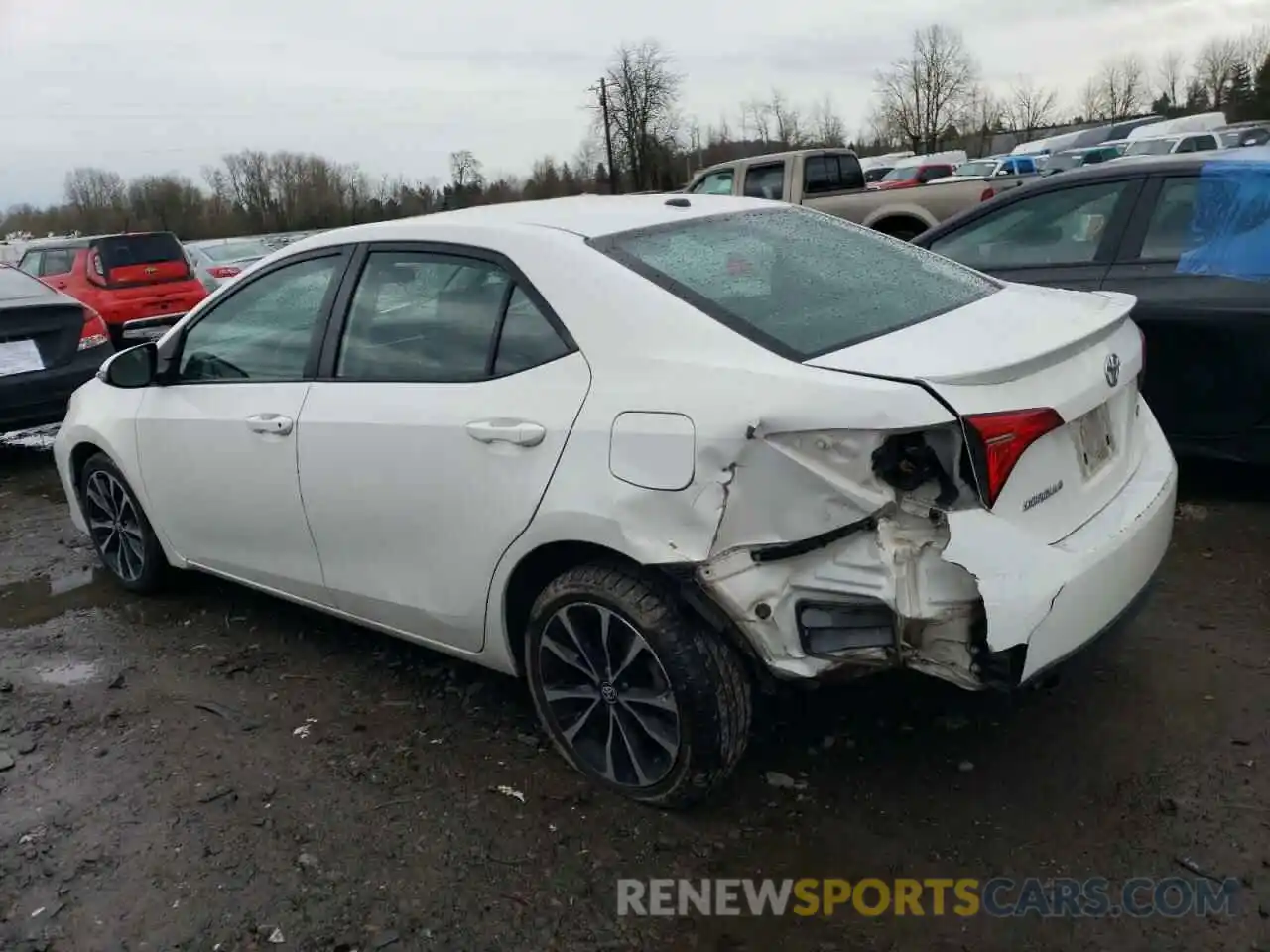 2 Photograph of a damaged car 5YFBURHE2KP917886 TOYOTA COROLLA 2019