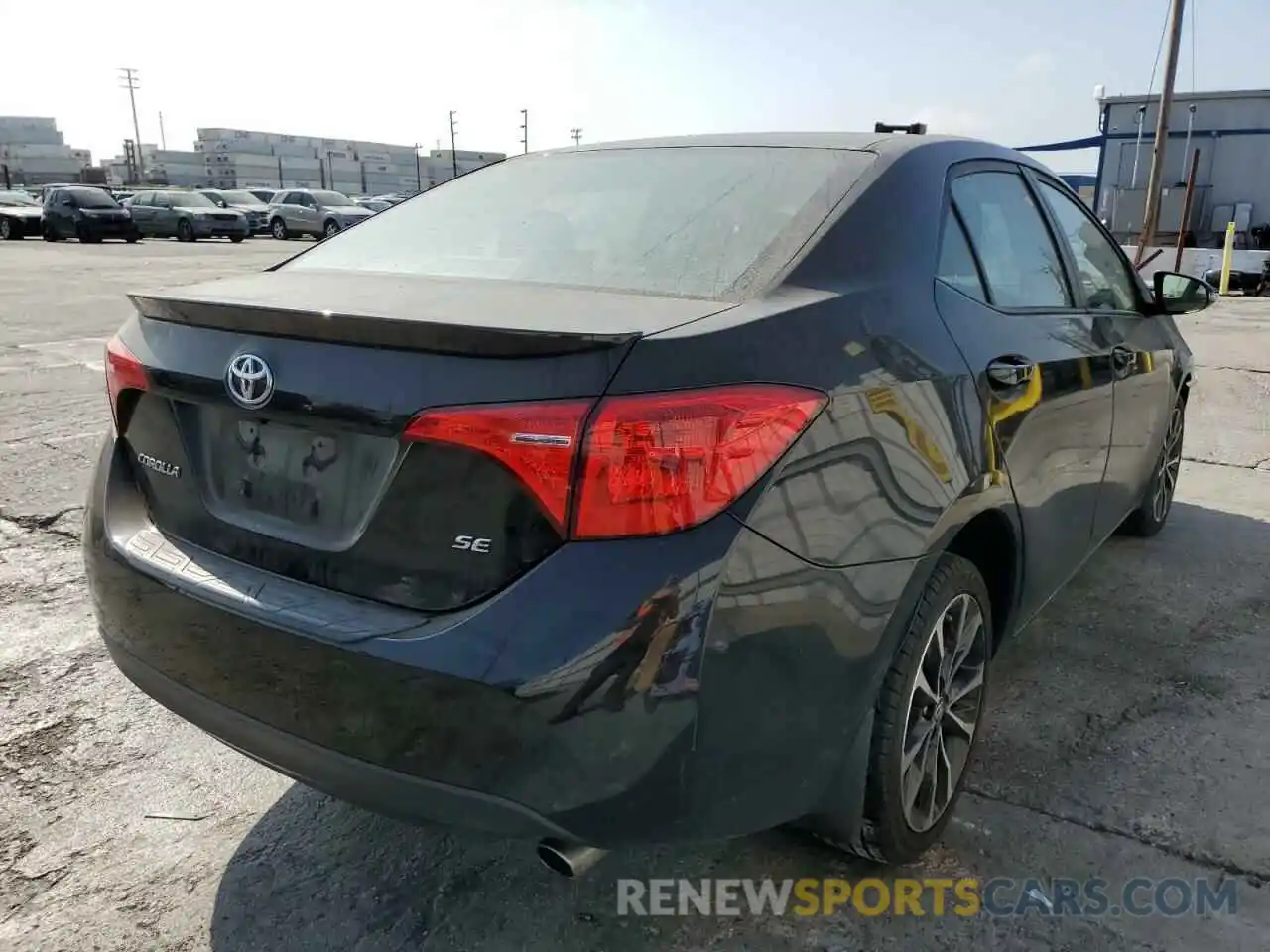 4 Photograph of a damaged car 5YFBURHE2KP917998 TOYOTA COROLLA 2019