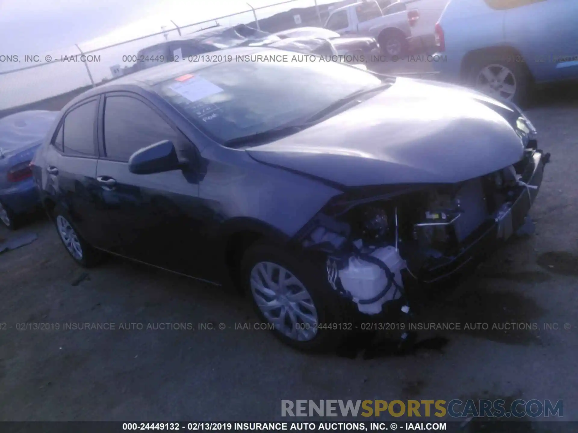 1 Photograph of a damaged car 5YFBURHE2KP918164 TOYOTA COROLLA 2019