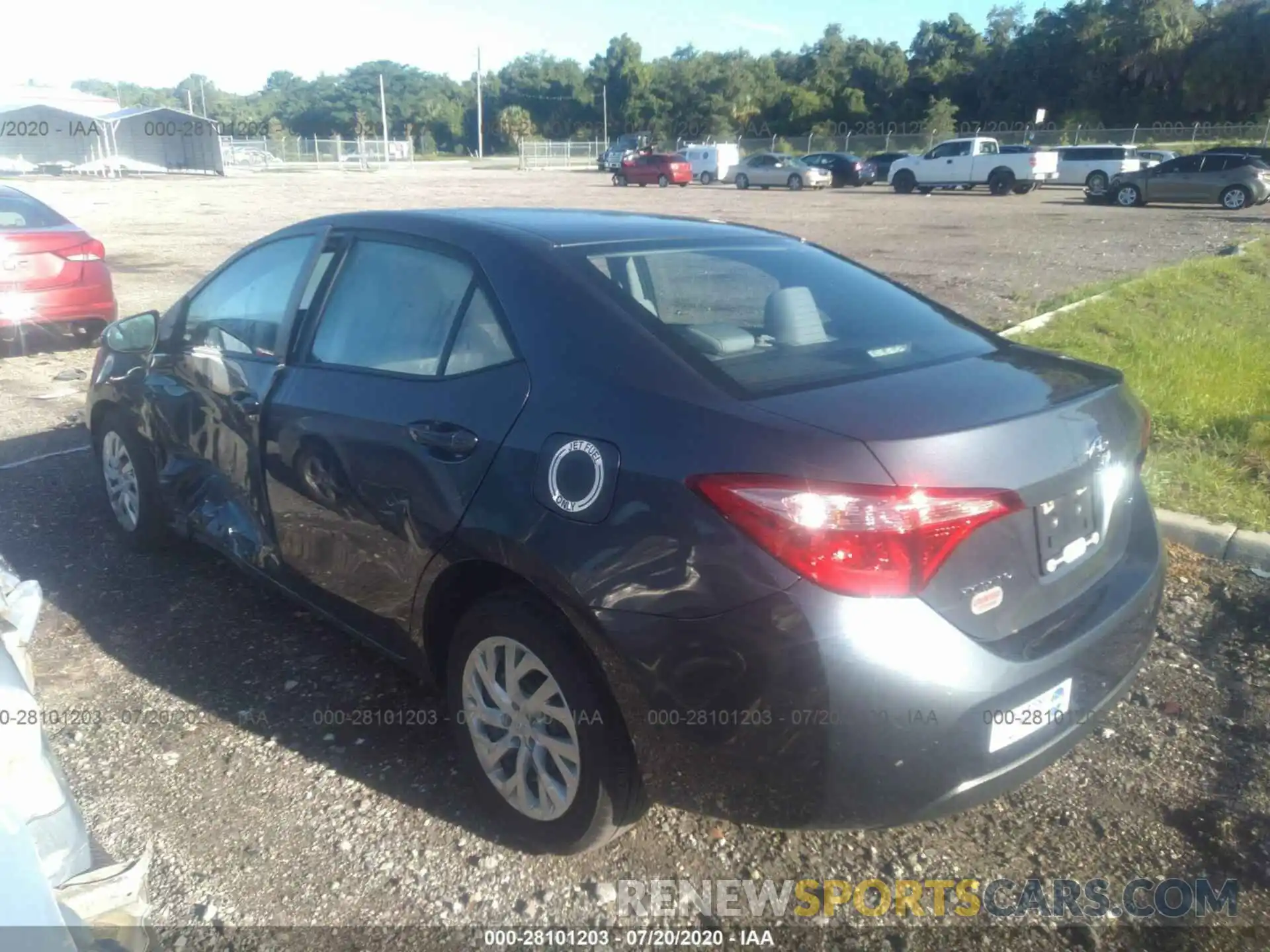 3 Photograph of a damaged car 5YFBURHE2KP918181 TOYOTA COROLLA 2019