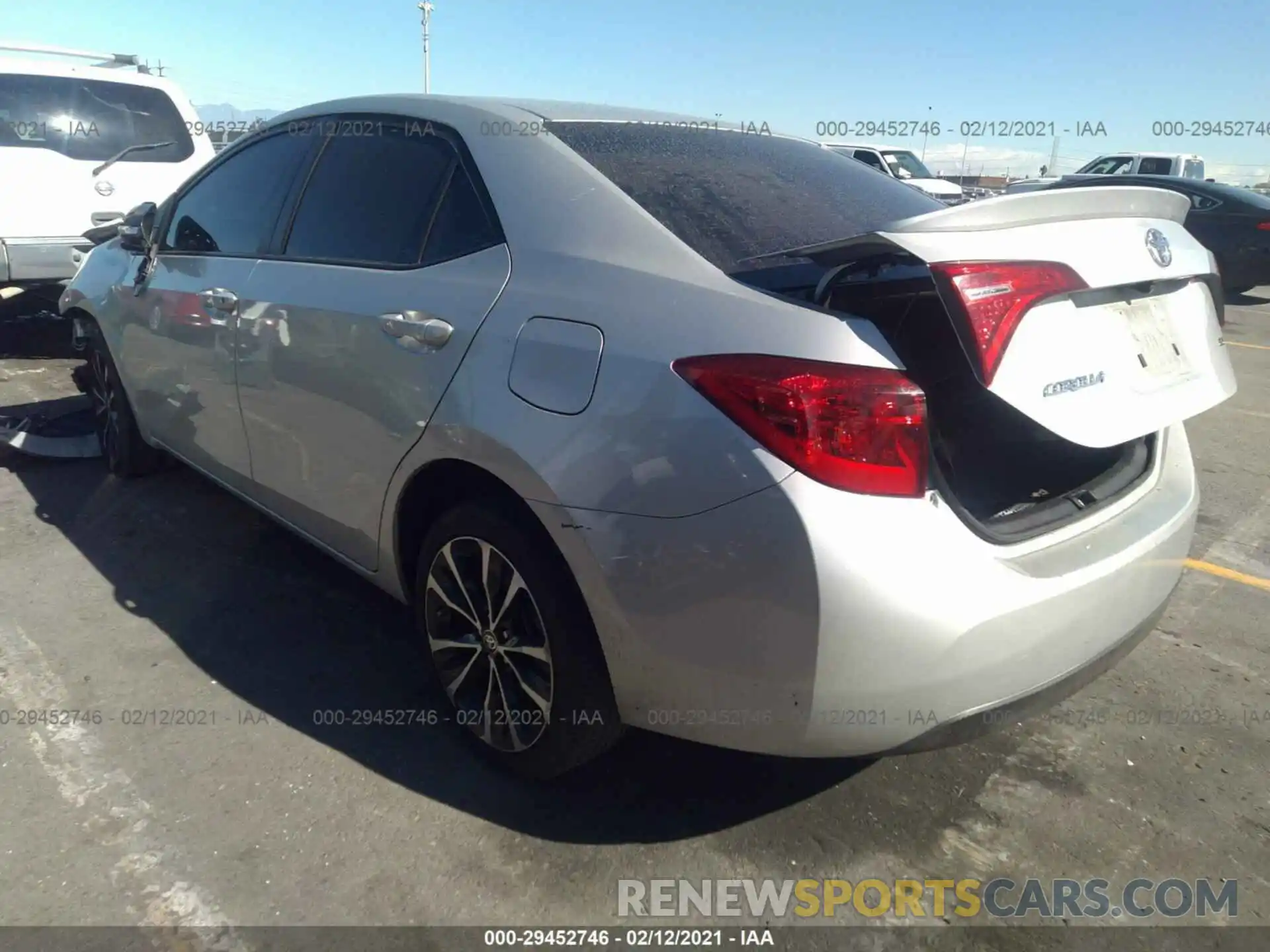 3 Фотография поврежденного автомобиля 5YFBURHE2KP918908 TOYOTA COROLLA 2019