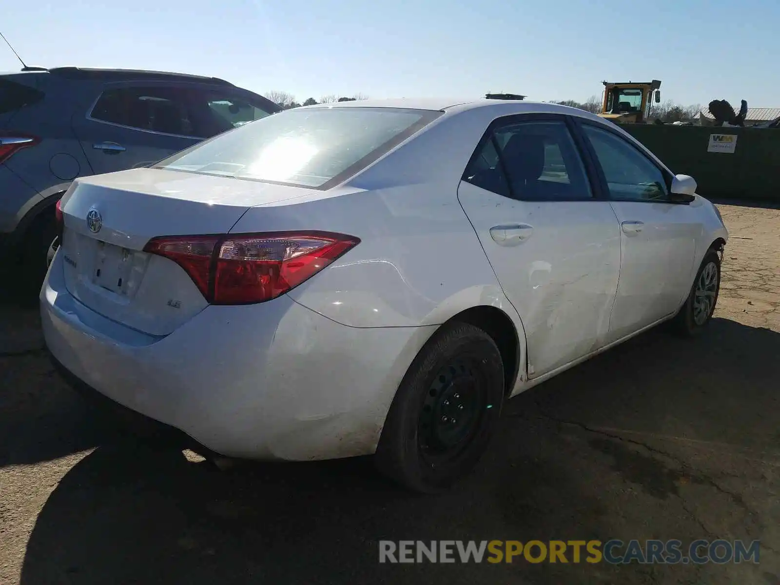 4 Photograph of a damaged car 5YFBURHE2KP919427 TOYOTA COROLLA 2019