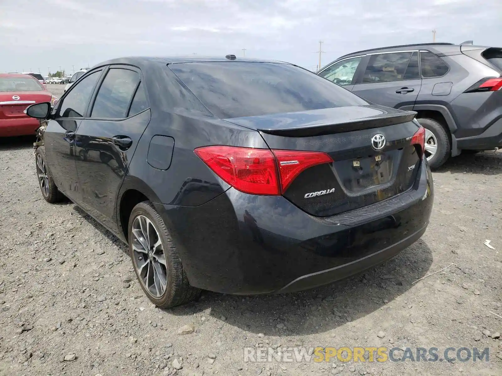 3 Photograph of a damaged car 5YFBURHE2KP919539 TOYOTA COROLLA 2019