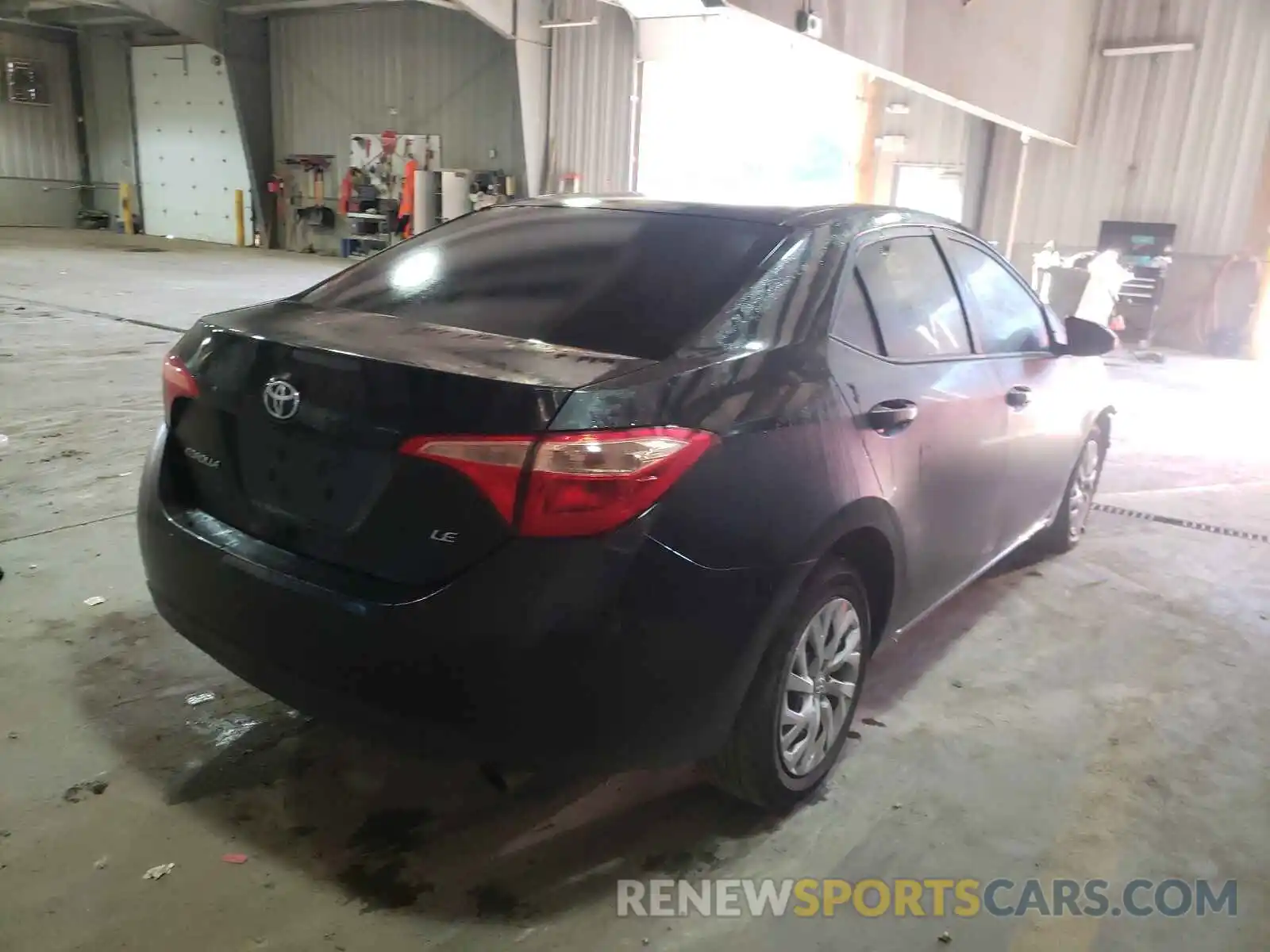 4 Photograph of a damaged car 5YFBURHE2KP920092 TOYOTA COROLLA 2019