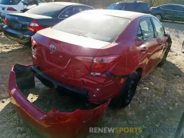 4 Photograph of a damaged car 5YFBURHE2KP920352 TOYOTA COROLLA 2019