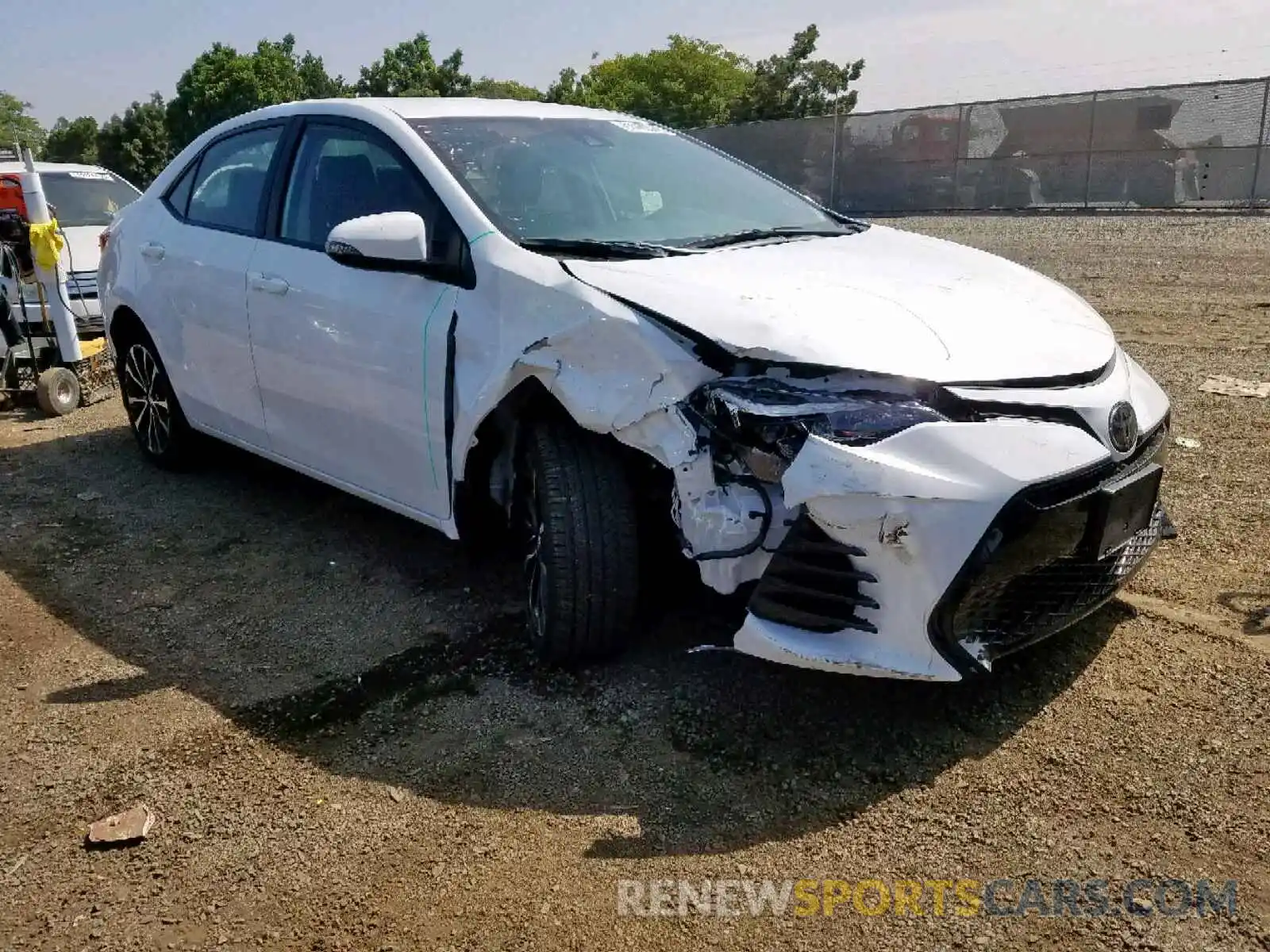 1 Photograph of a damaged car 5YFBURHE2KP920531 TOYOTA COROLLA 2019