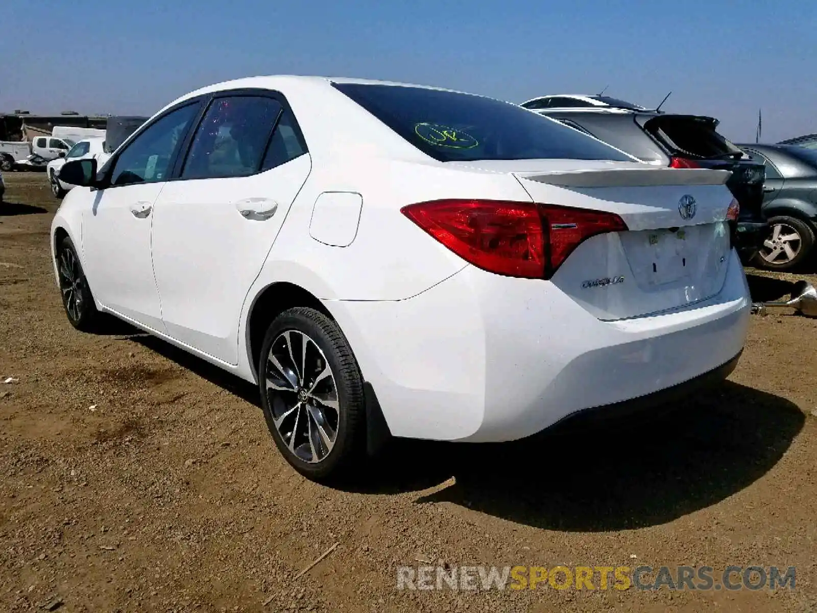 3 Photograph of a damaged car 5YFBURHE2KP920531 TOYOTA COROLLA 2019