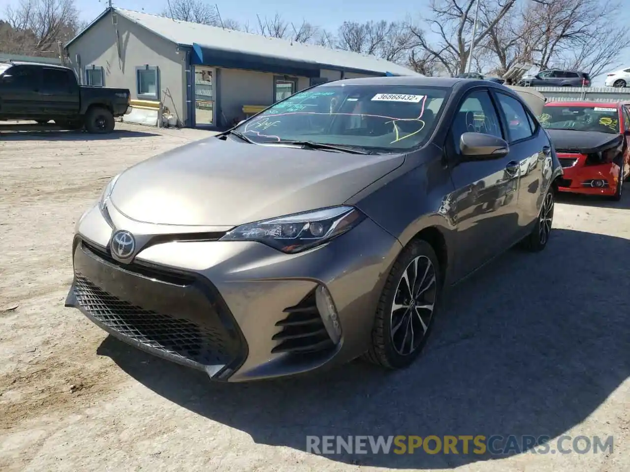 2 Photograph of a damaged car 5YFBURHE2KP920822 TOYOTA COROLLA 2019