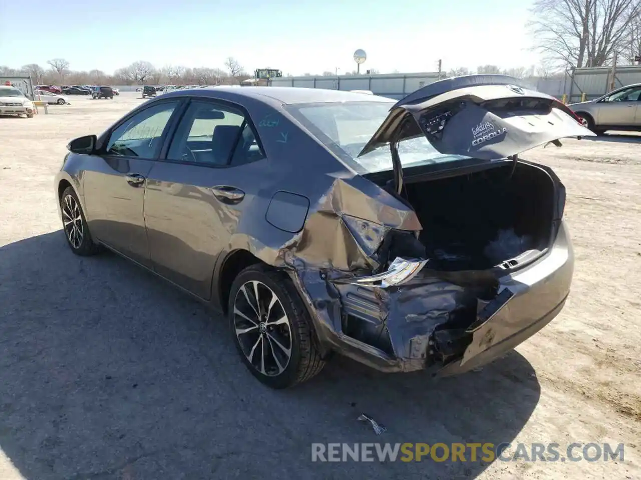 3 Photograph of a damaged car 5YFBURHE2KP920822 TOYOTA COROLLA 2019