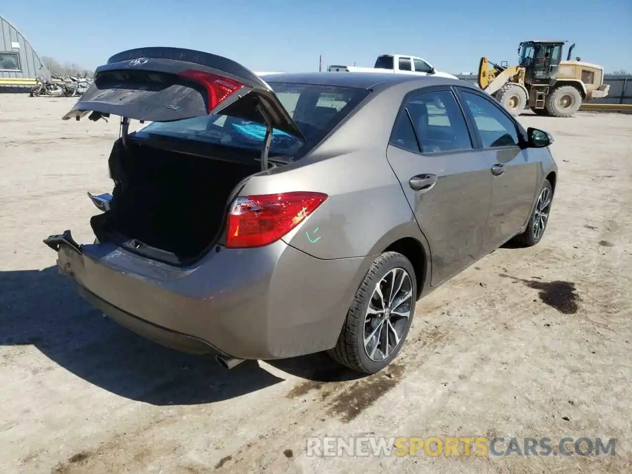 4 Photograph of a damaged car 5YFBURHE2KP920822 TOYOTA COROLLA 2019