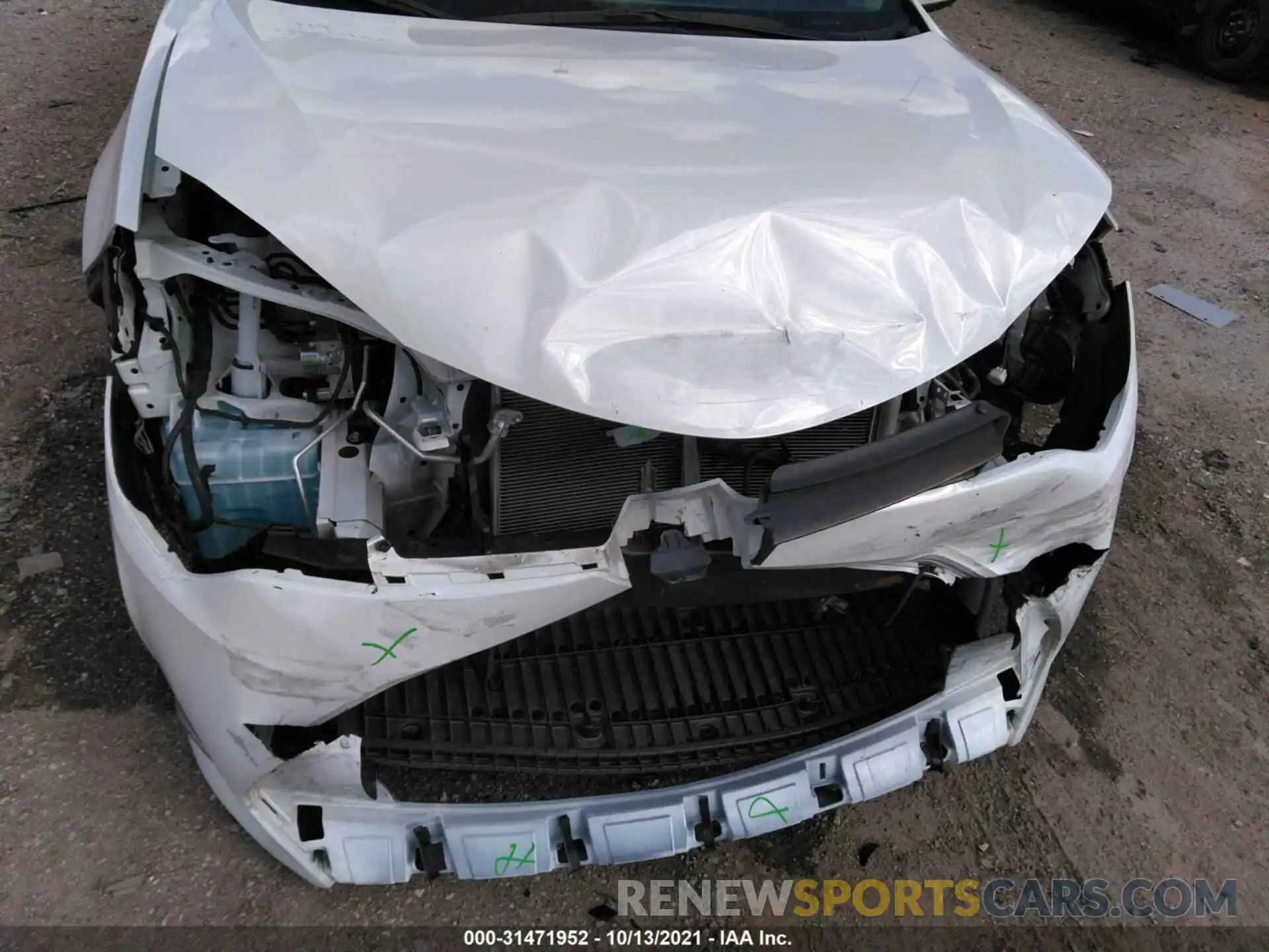 6 Photograph of a damaged car 5YFBURHE2KP921498 TOYOTA COROLLA 2019