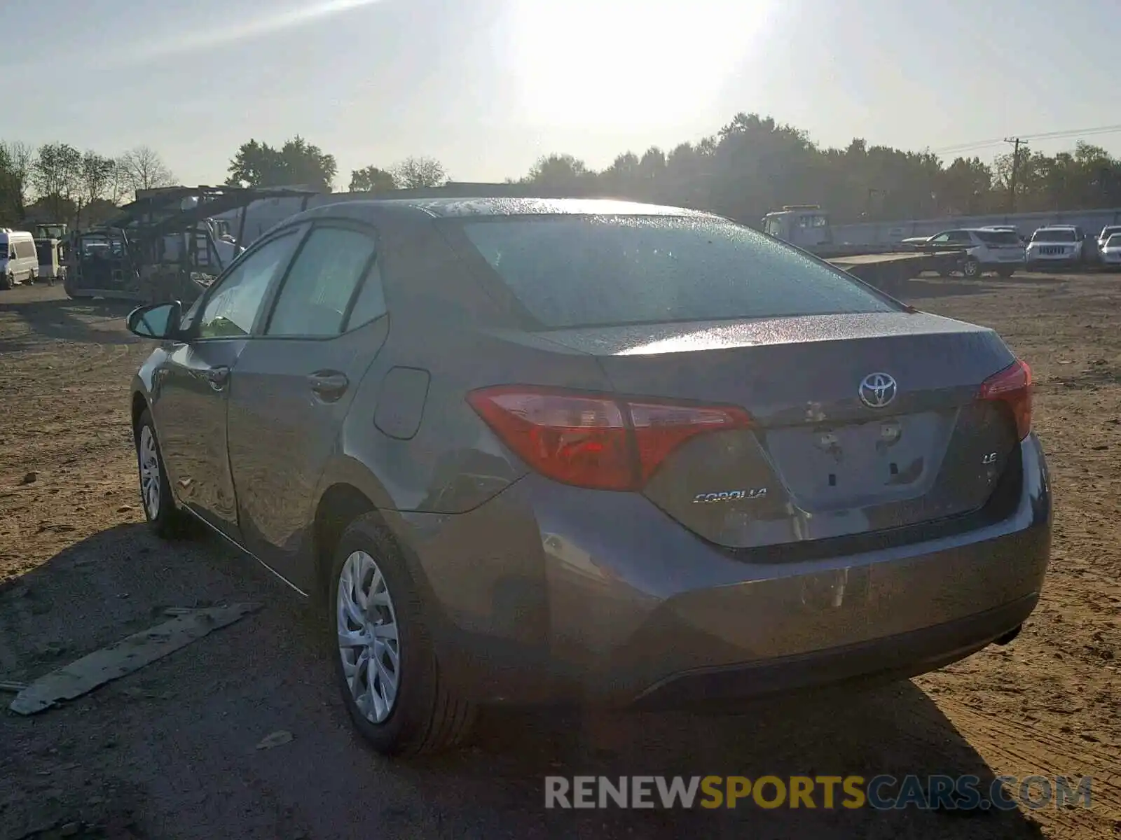 3 Photograph of a damaged car 5YFBURHE2KP922005 TOYOTA COROLLA 2019