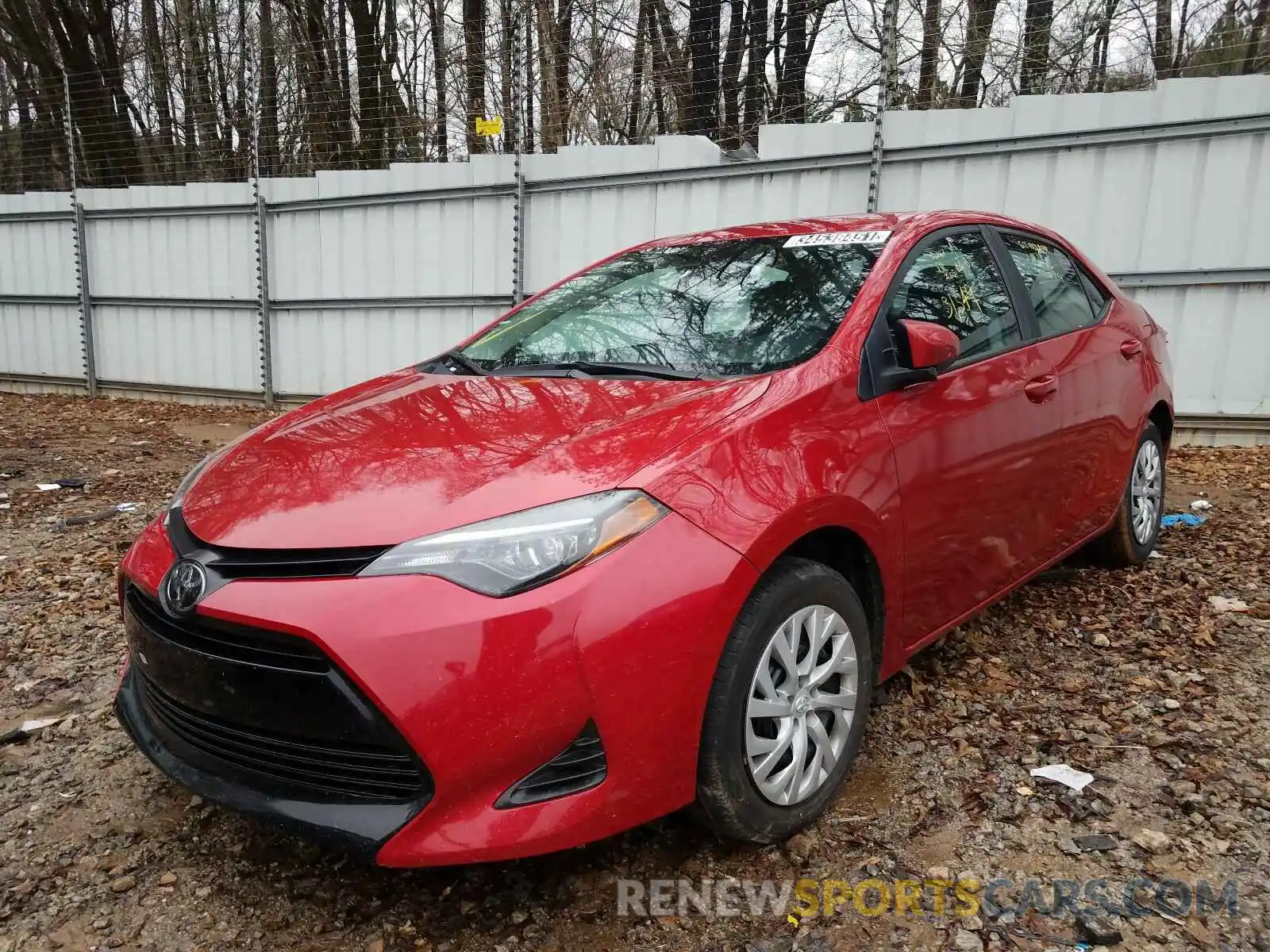 2 Photograph of a damaged car 5YFBURHE2KP922506 TOYOTA COROLLA 2019