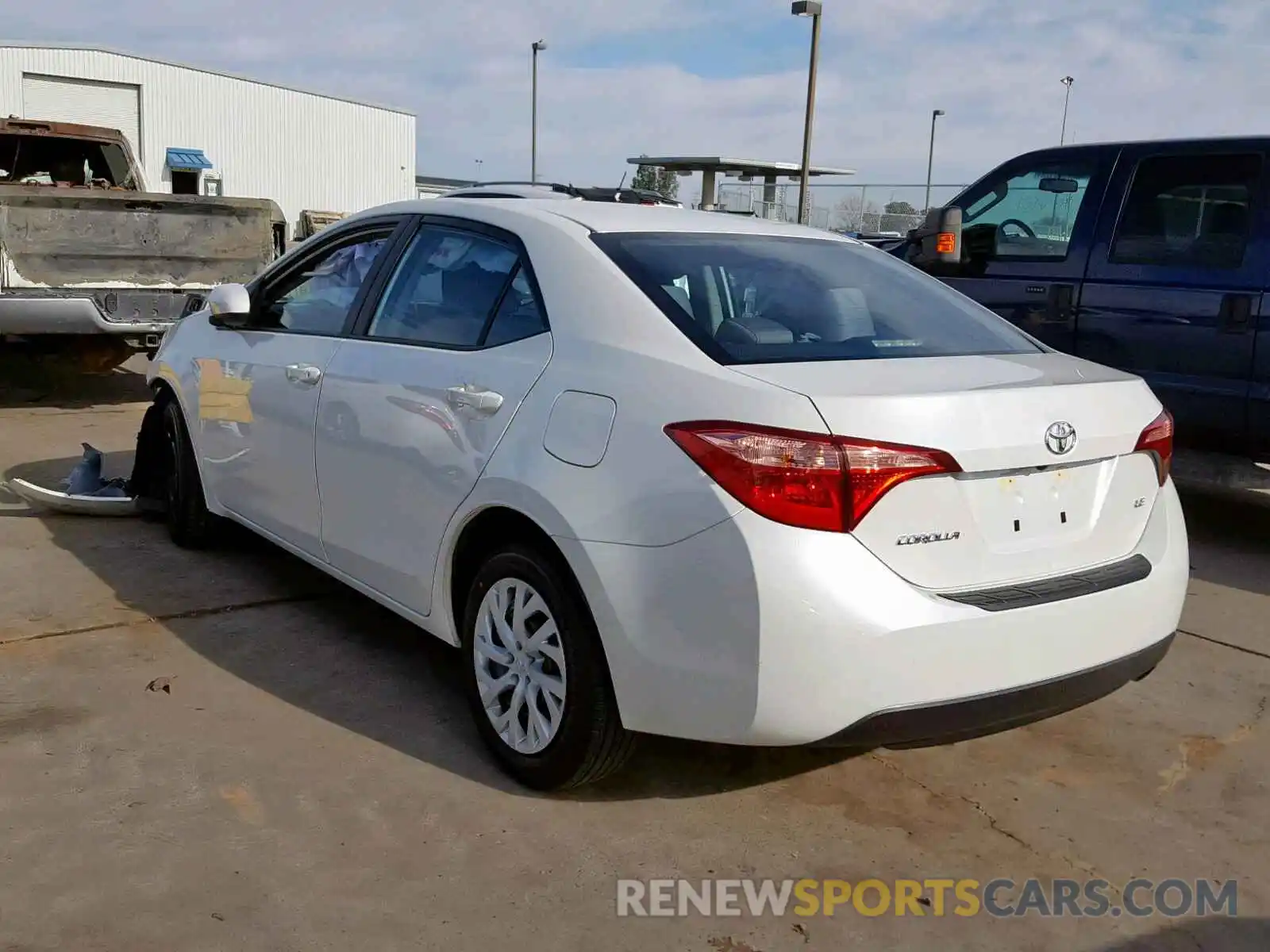 3 Photograph of a damaged car 5YFBURHE2KP922540 TOYOTA COROLLA 2019