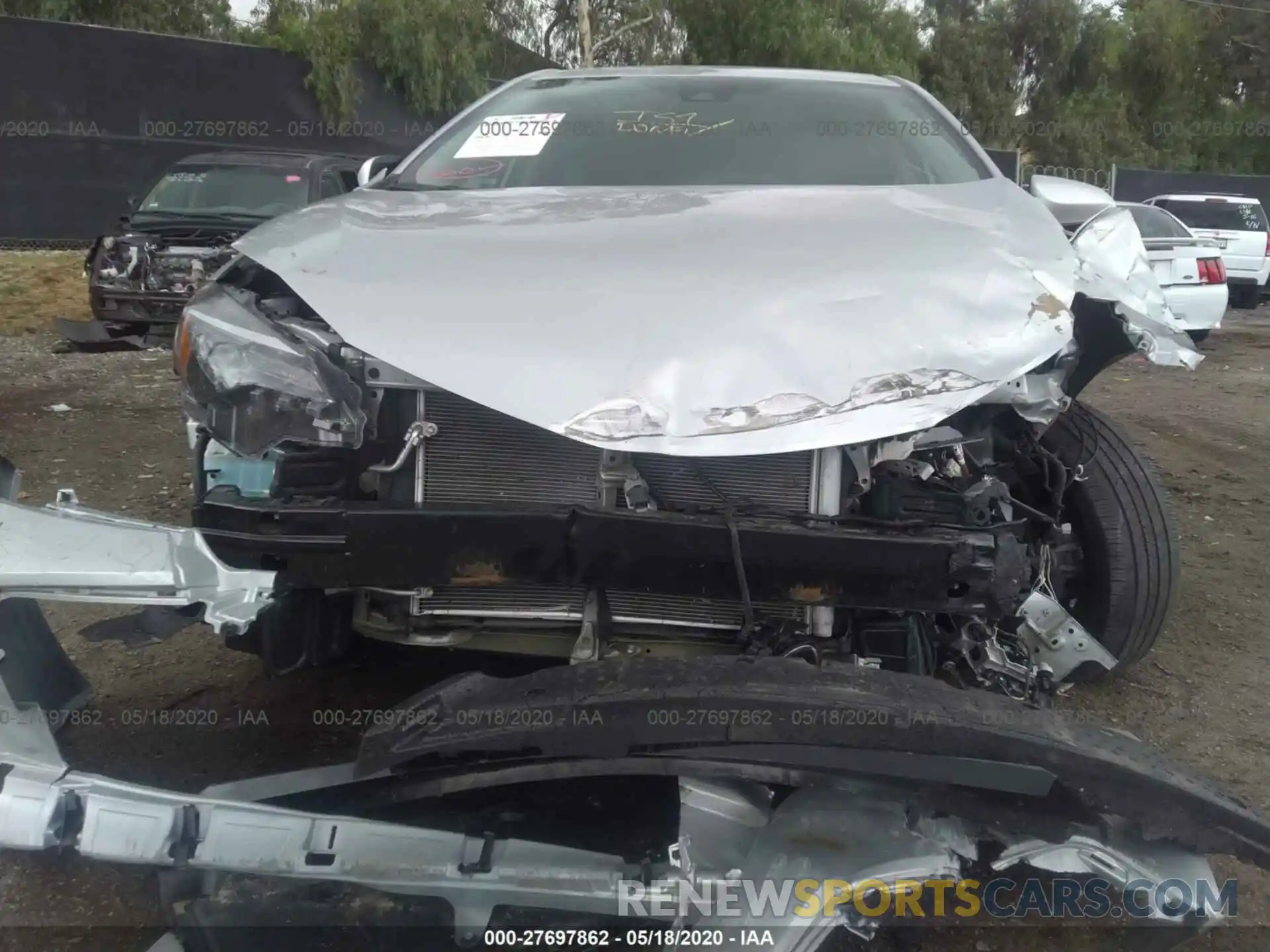 6 Photograph of a damaged car 5YFBURHE2KP922599 TOYOTA COROLLA 2019