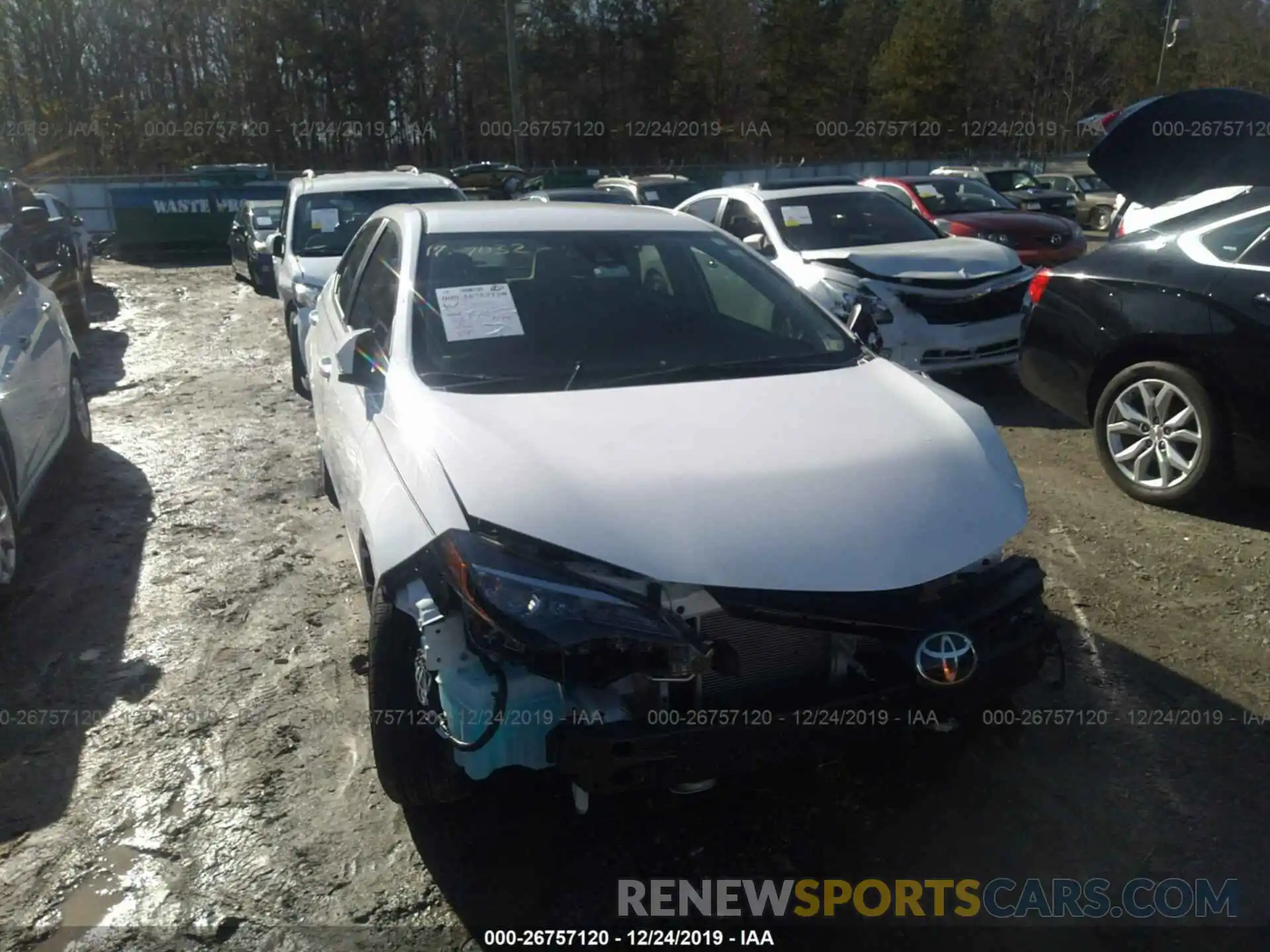 6 Photograph of a damaged car 5YFBURHE2KP922618 TOYOTA COROLLA 2019