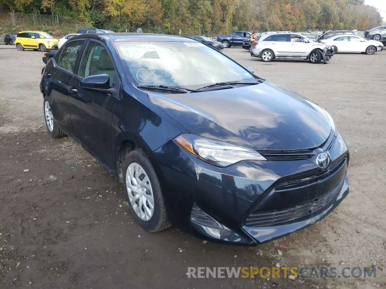 1 Photograph of a damaged car 5YFBURHE2KP922702 TOYOTA COROLLA 2019