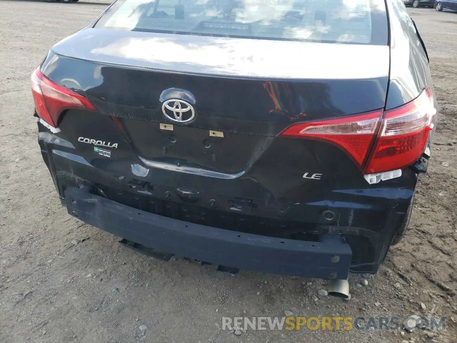 9 Photograph of a damaged car 5YFBURHE2KP922702 TOYOTA COROLLA 2019