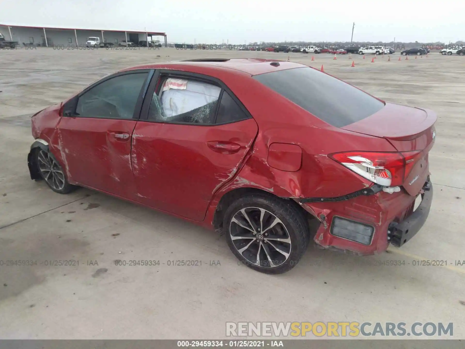 3 Photograph of a damaged car 5YFBURHE2KP923722 TOYOTA COROLLA 2019