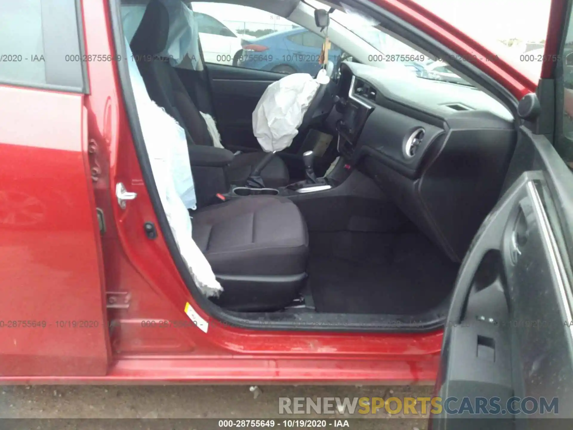 5 Photograph of a damaged car 5YFBURHE2KP923851 TOYOTA COROLLA 2019