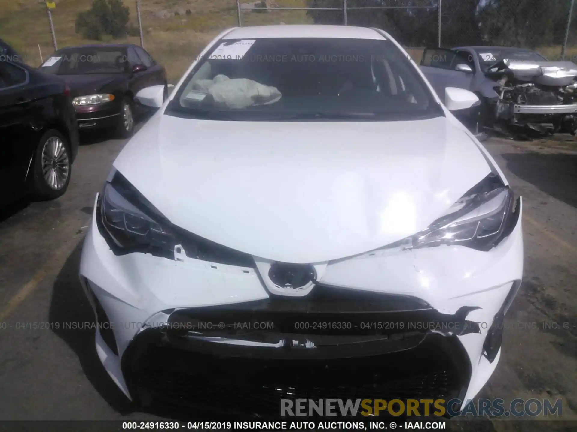 6 Photograph of a damaged car 5YFBURHE2KP924160 TOYOTA COROLLA 2019