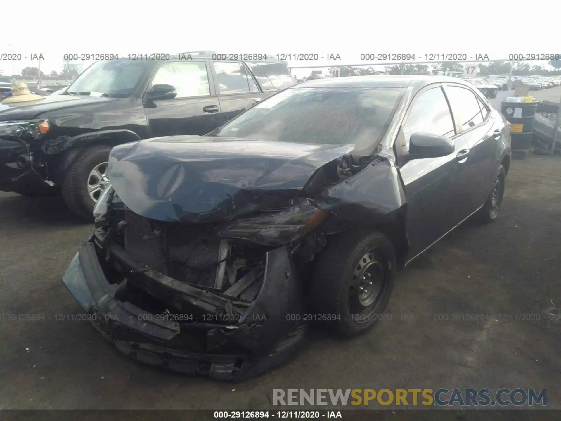 6 Photograph of a damaged car 5YFBURHE2KP924370 TOYOTA COROLLA 2019