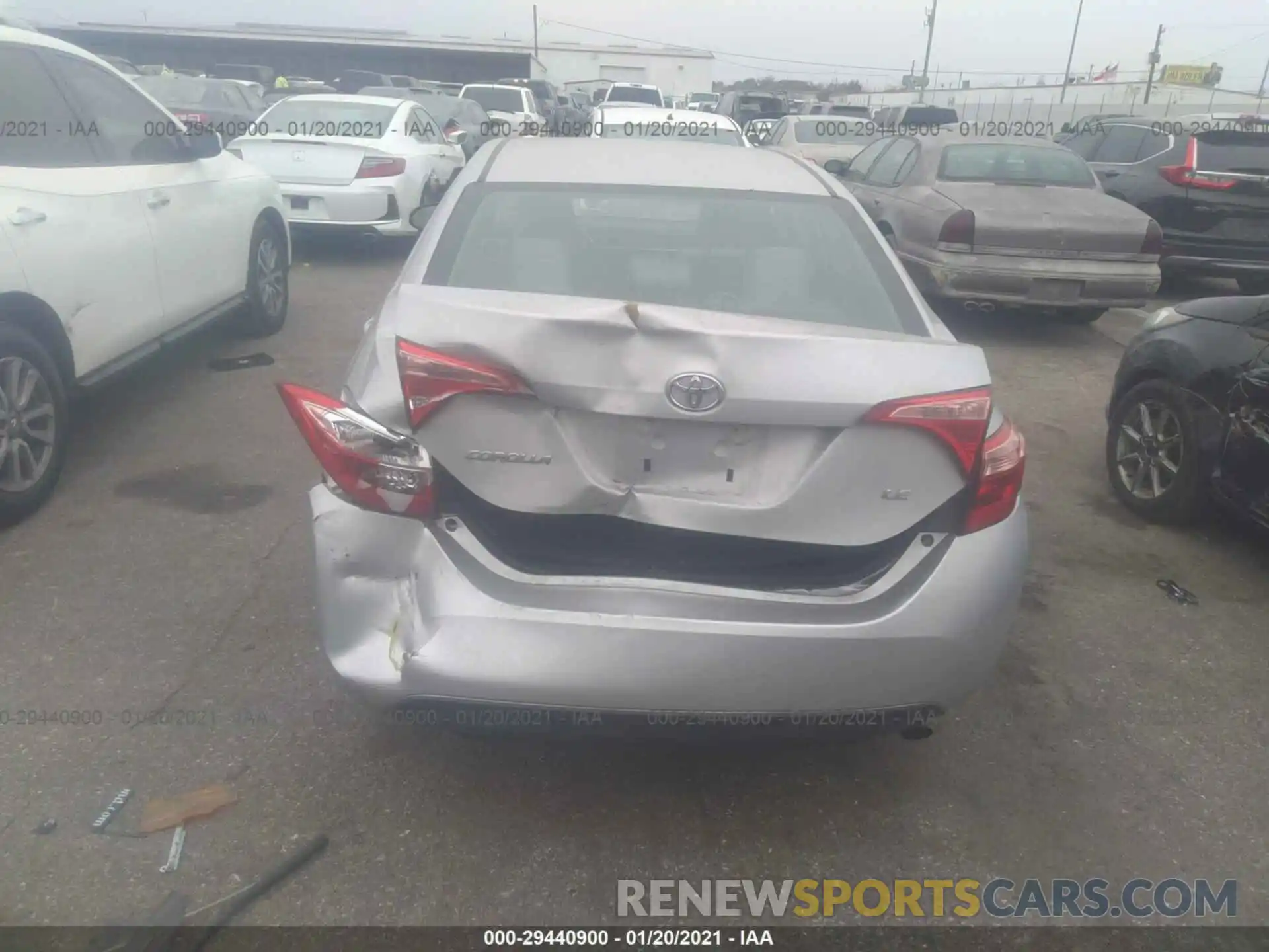 6 Photograph of a damaged car 5YFBURHE2KP924840 TOYOTA COROLLA 2019