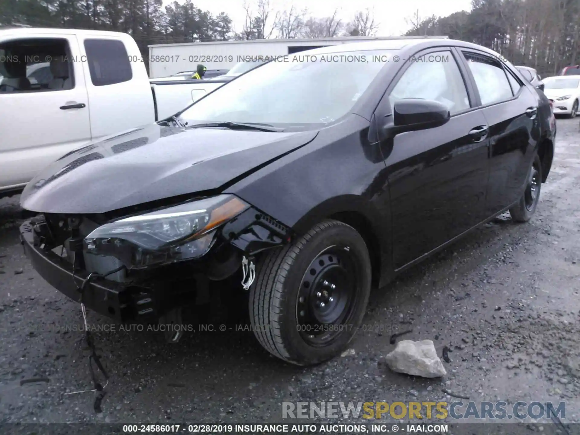 2 Photograph of a damaged car 5YFBURHE2KP925843 TOYOTA COROLLA 2019