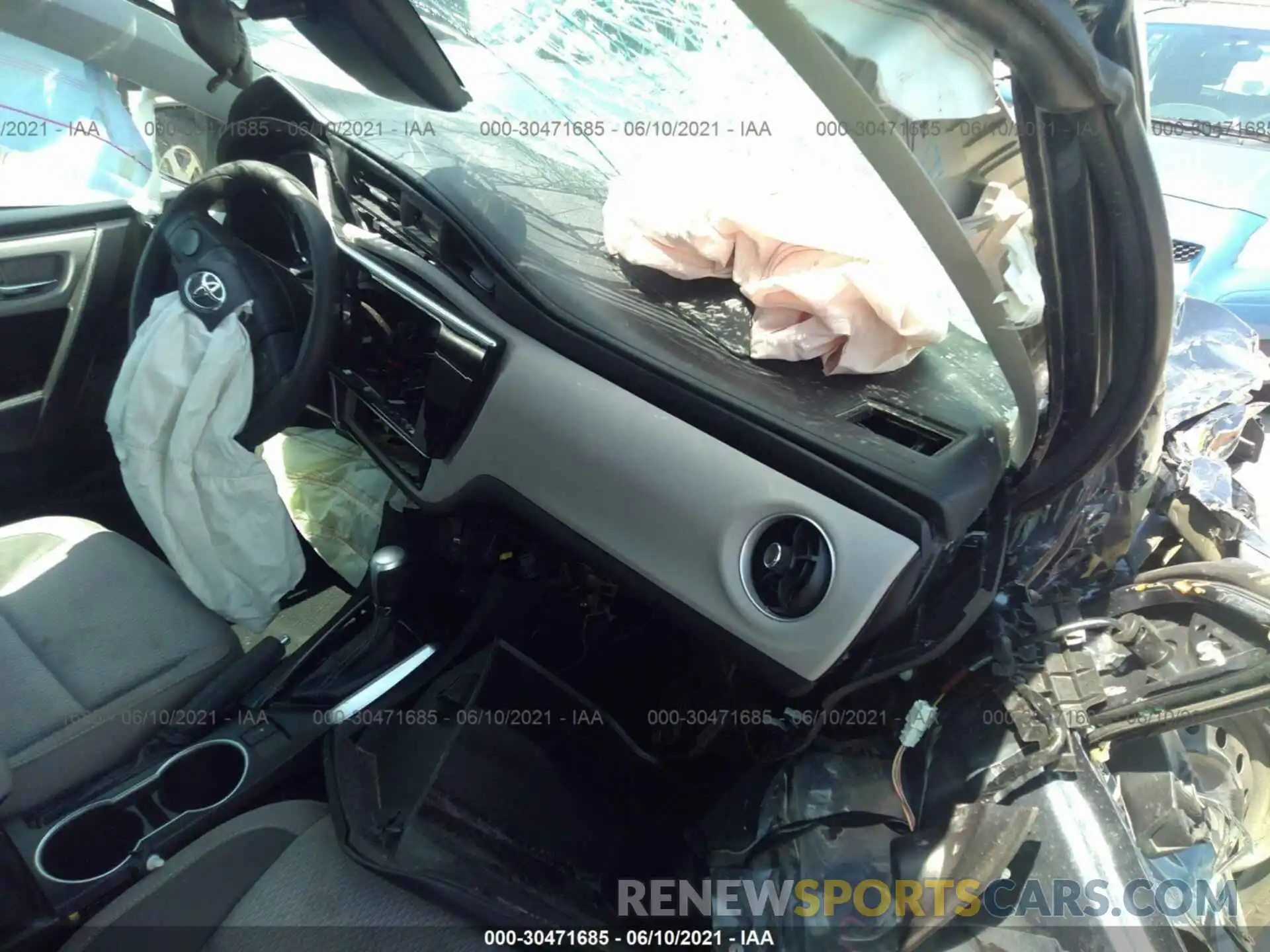 5 Photograph of a damaged car 5YFBURHE2KP926314 TOYOTA COROLLA 2019