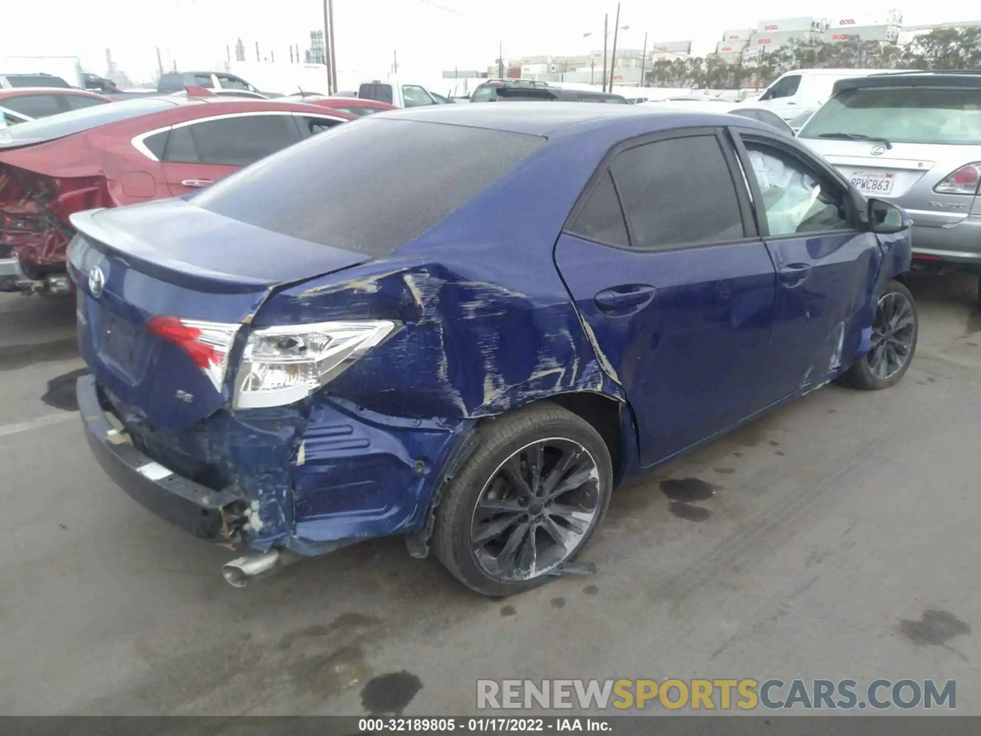 4 Photograph of a damaged car 5YFBURHE2KP926491 TOYOTA COROLLA 2019