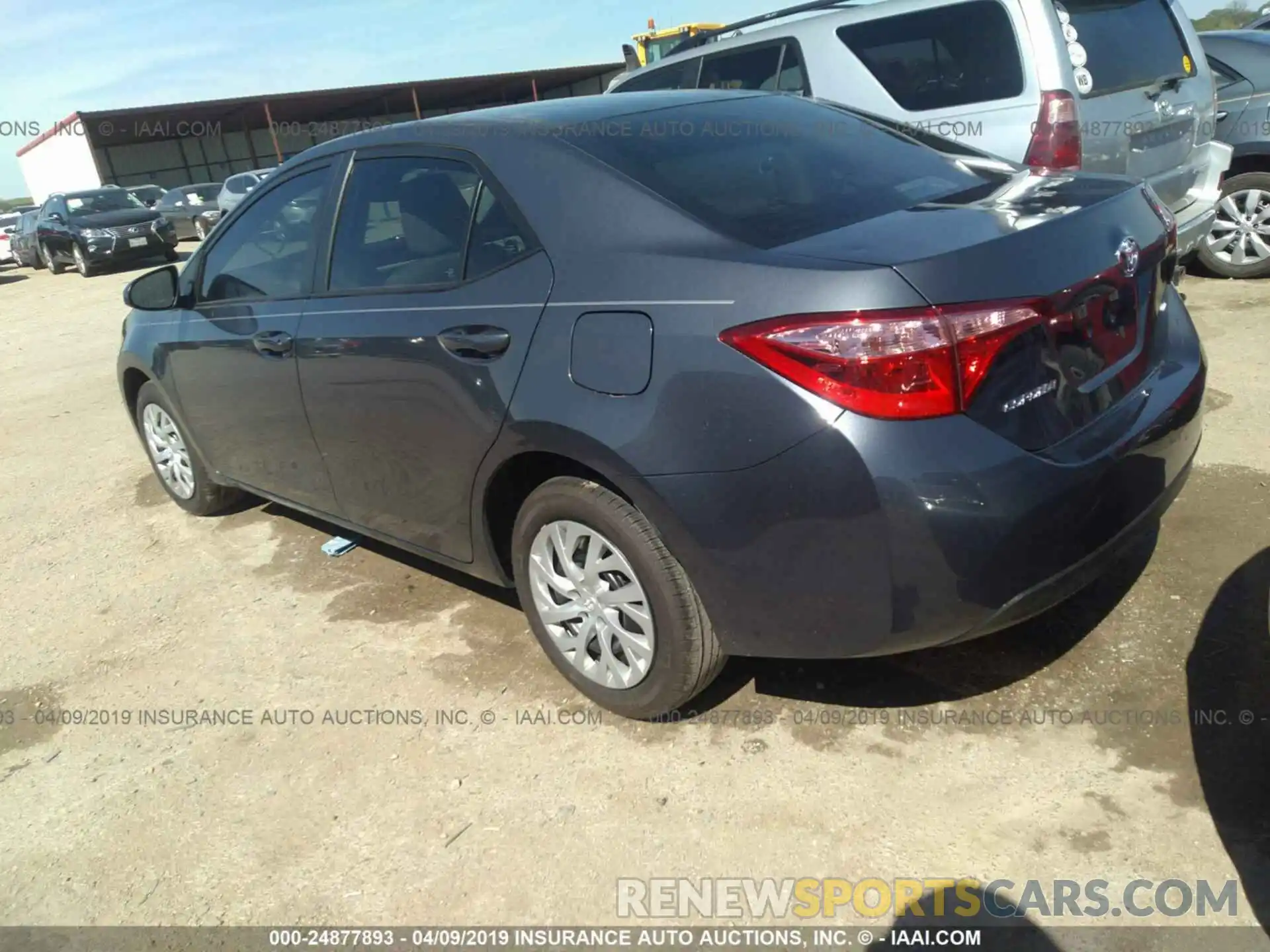 3 Photograph of a damaged car 5YFBURHE2KP926782 TOYOTA COROLLA 2019