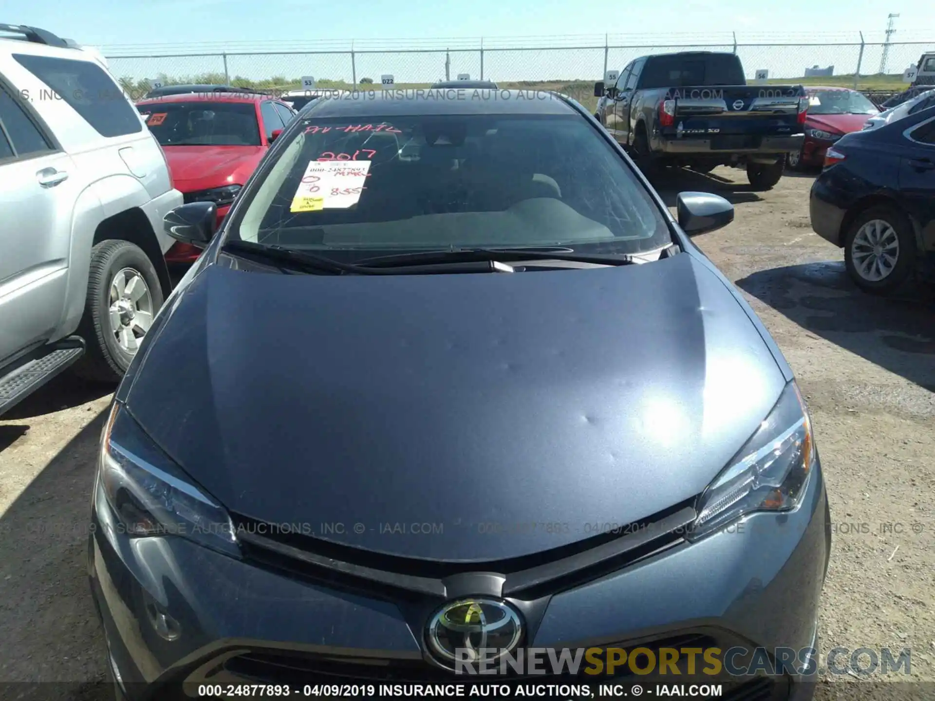 6 Photograph of a damaged car 5YFBURHE2KP926782 TOYOTA COROLLA 2019