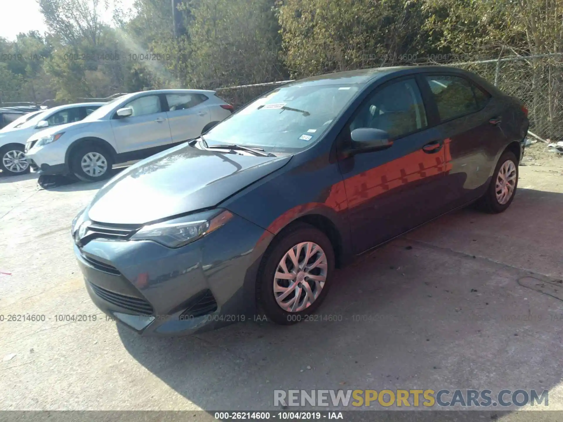 2 Photograph of a damaged car 5YFBURHE2KP927320 TOYOTA COROLLA 2019